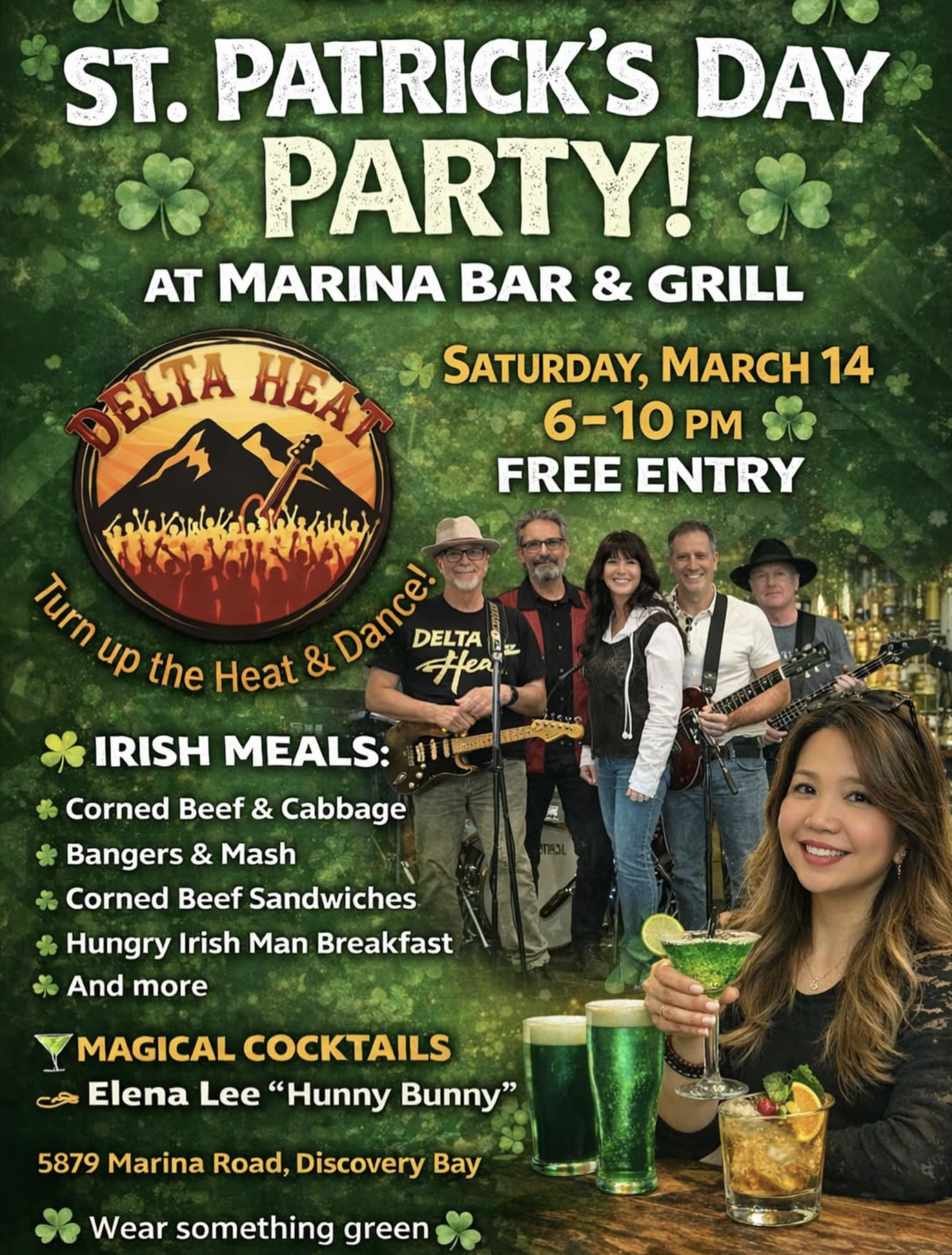 Marina Bar & Grill: St. Patrick's Day Party