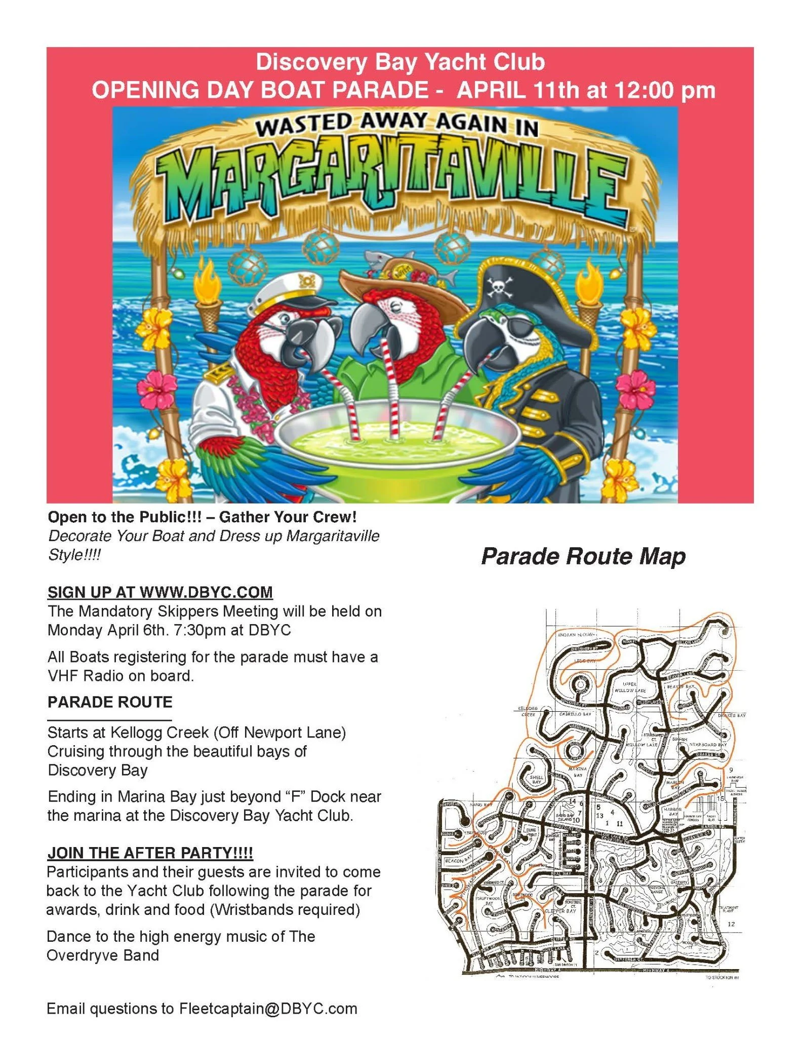 Disco Bay: Margaritaville - Opening Day Parade 2026