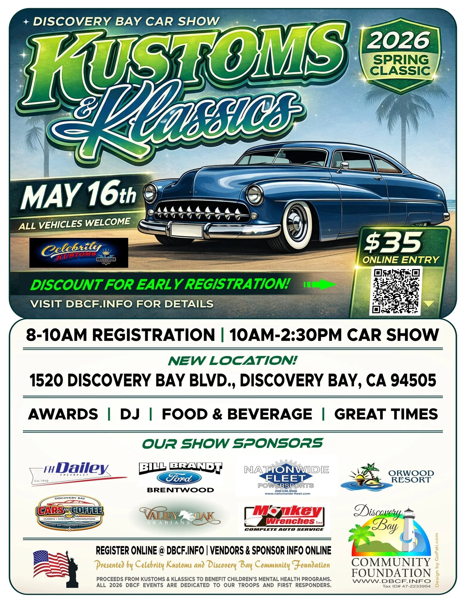 Disco Bay: DBCF: Kustoms &amp; Klassics Car Show