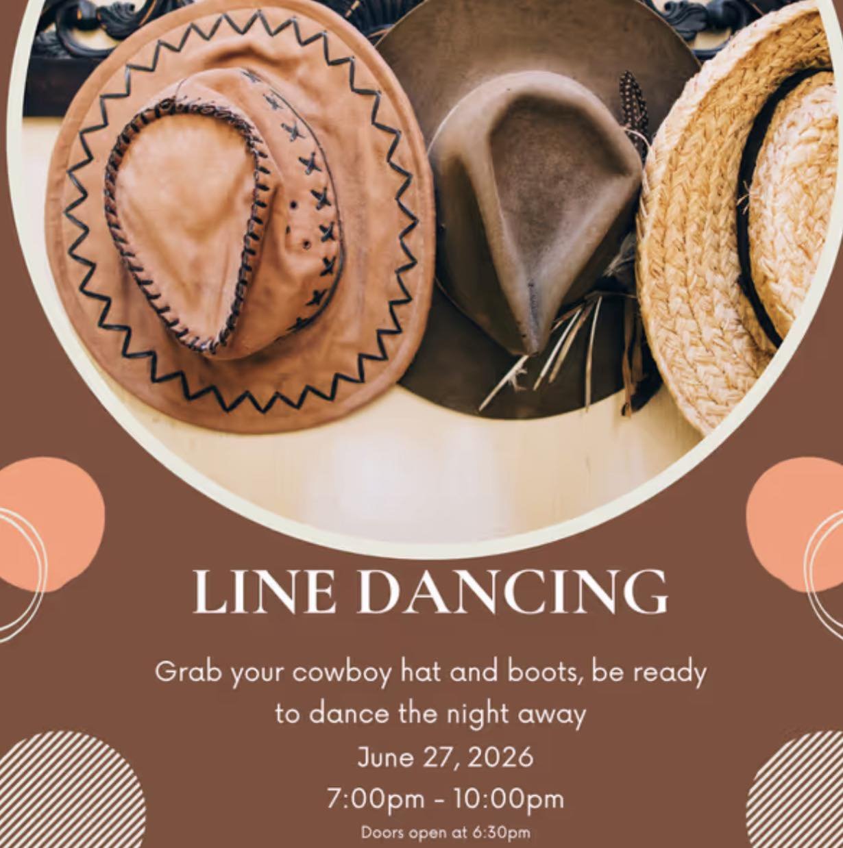 Serendipity Cellars: TICKETED: Line Dancing