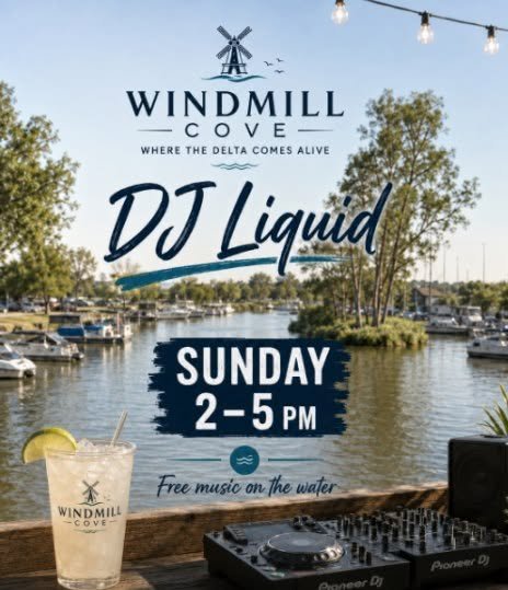 Windmill Cove: 2026 Live music: DJ Liquid
