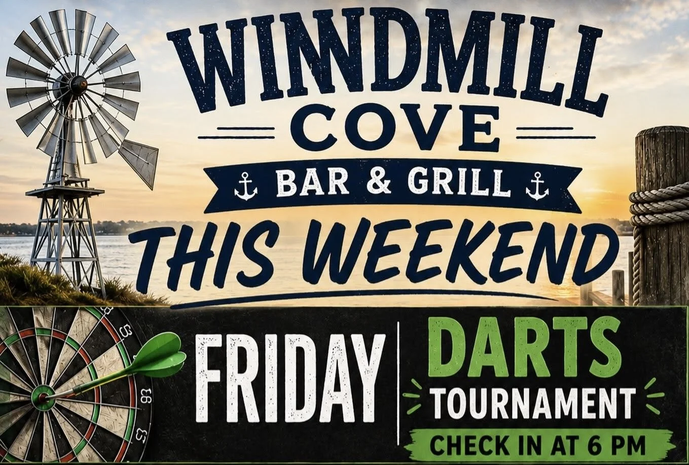 Windmill Cove: Darts Tournament (every Friday)