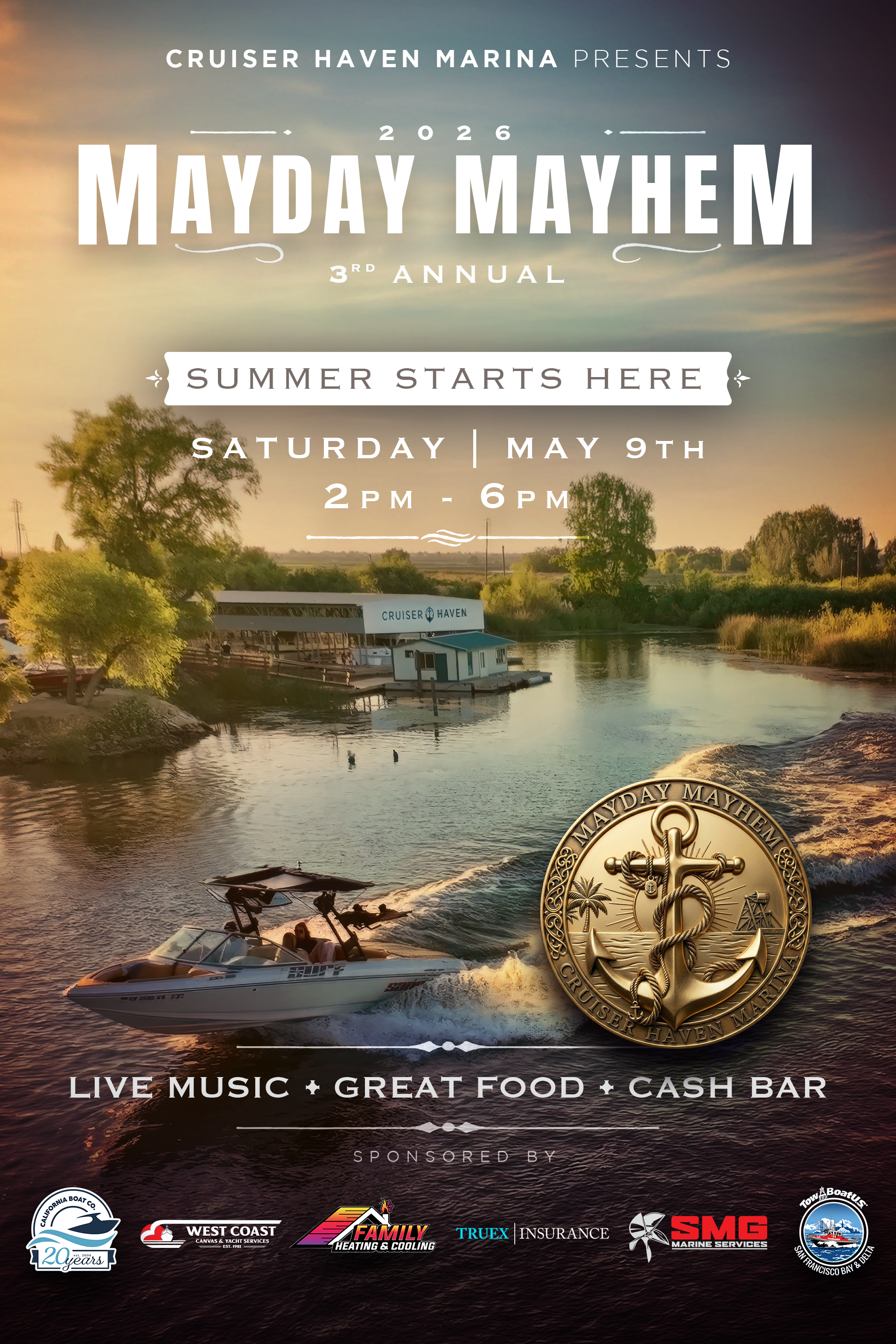 Cruiser Haven Marina annual Mayday Mayhem 2026