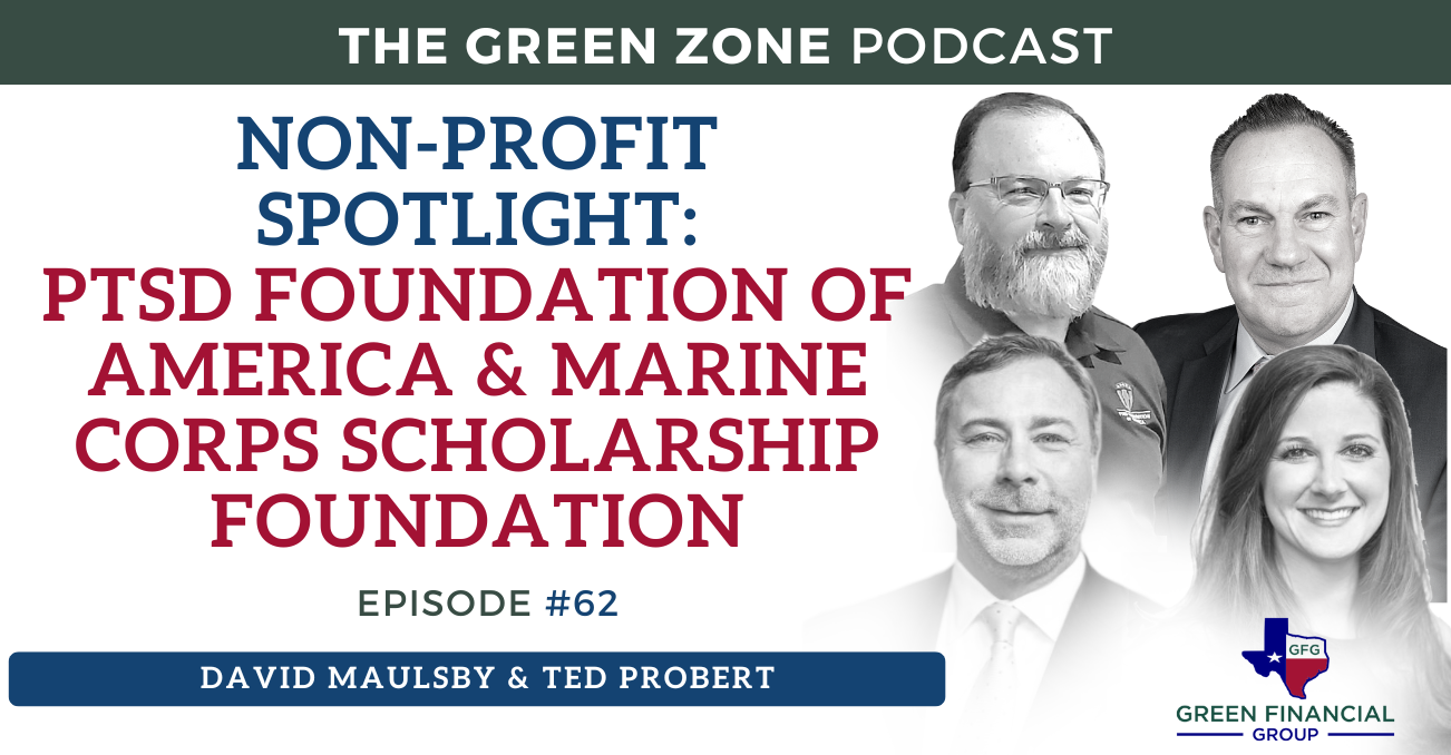 Non-Profit Spotlight: PTSD Foundation of America &amp; Marine Corps Scholarship Foundation (Ep. 62)