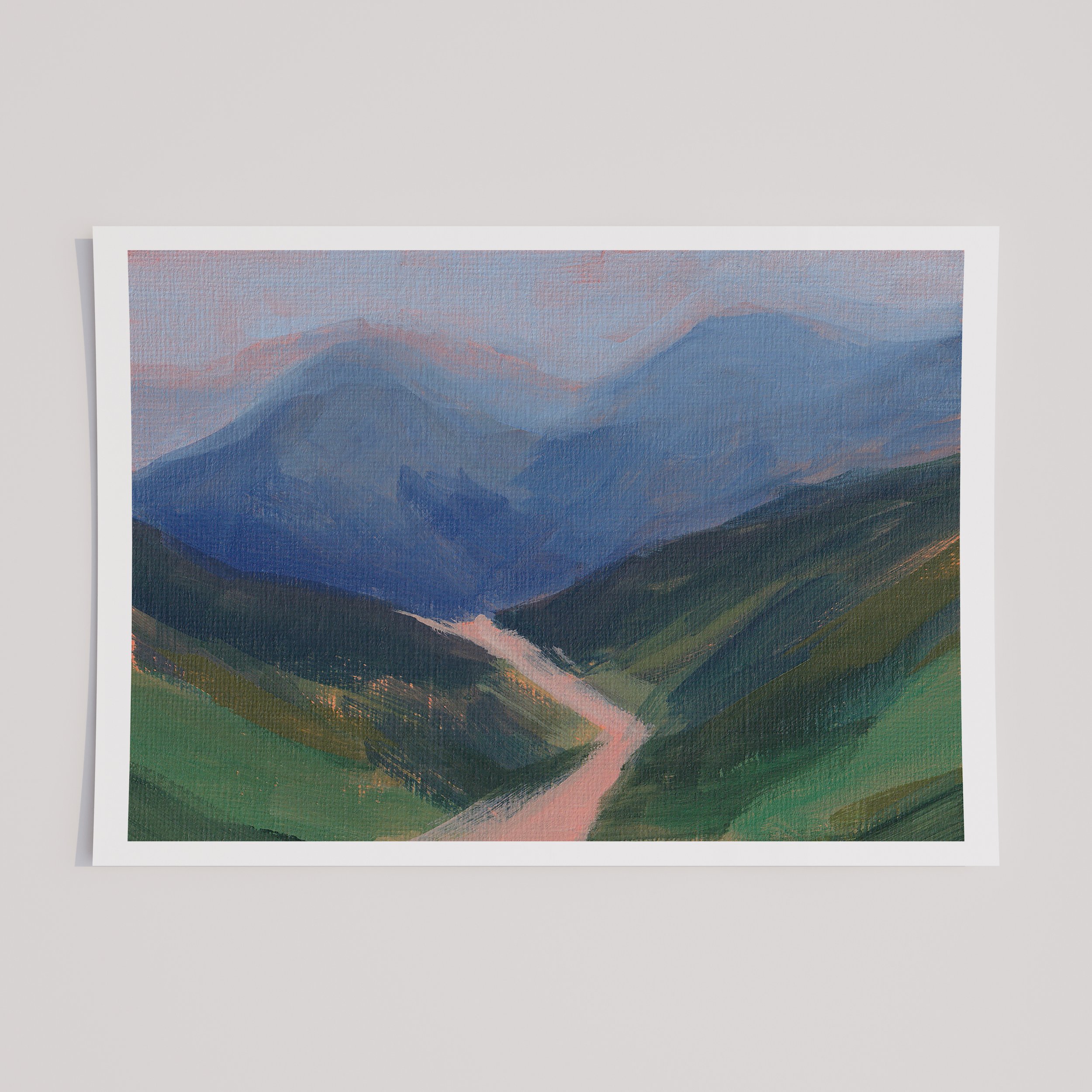 Summer Mountain Storm