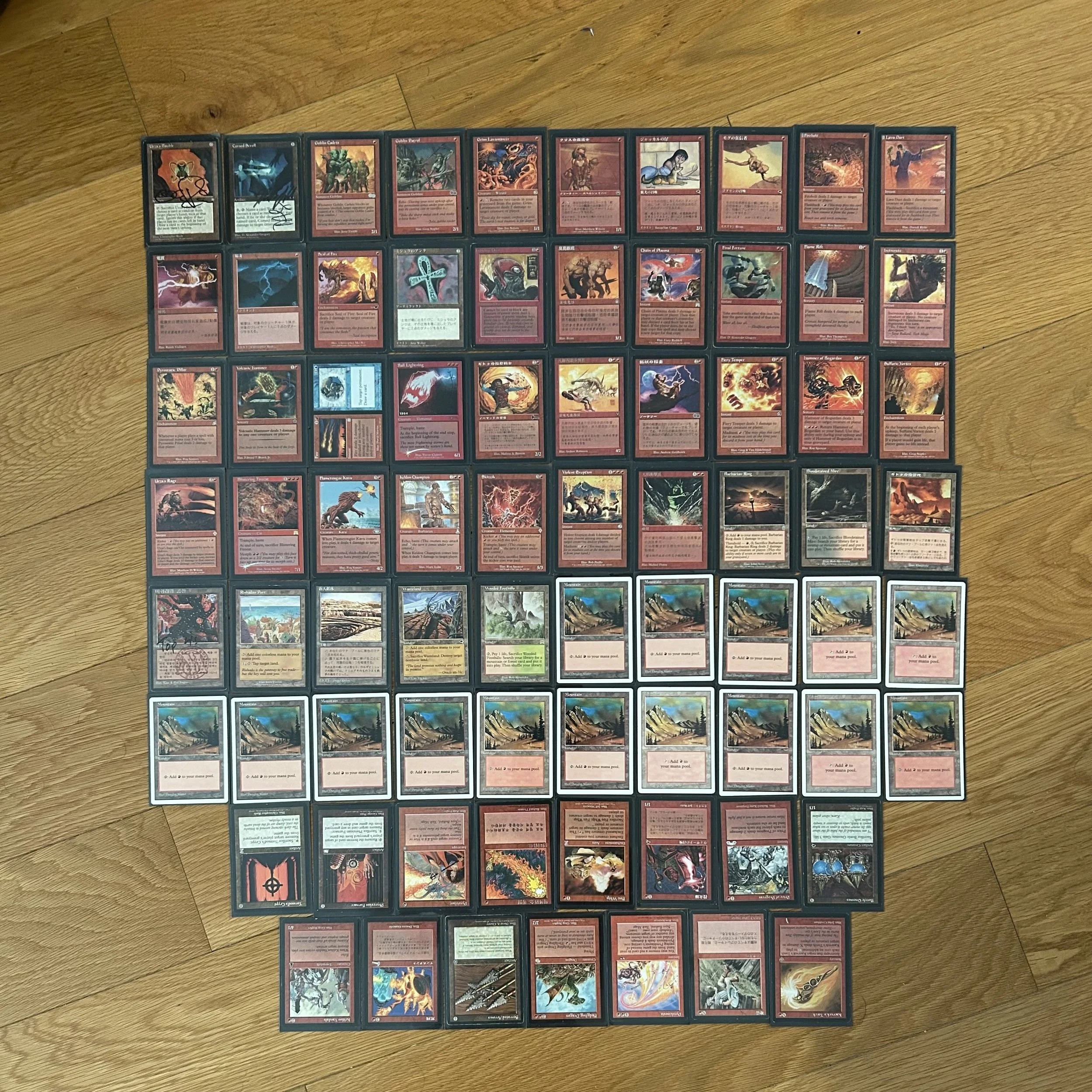 7th — Mono Red by Michael F.