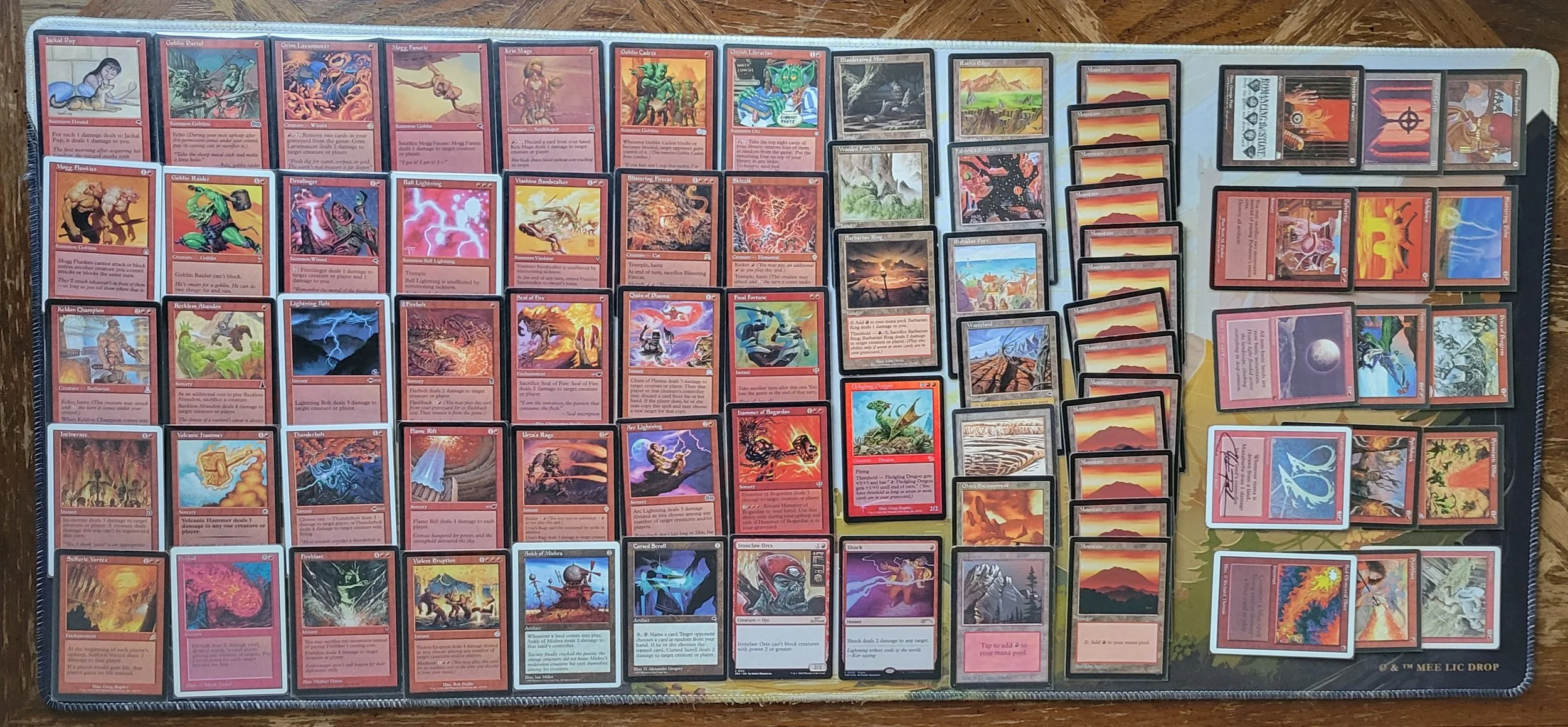 5th — Mono Red by Samuel L.