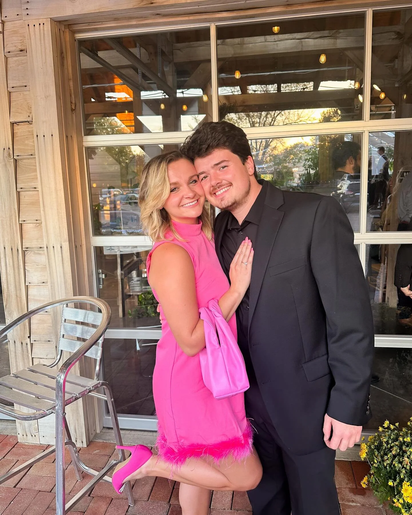 We 🩷 @sammiaccola &amp; @dr.sous__ !!!! Praise God for this covenant love!!!! 🩷🌸👛💅🏼