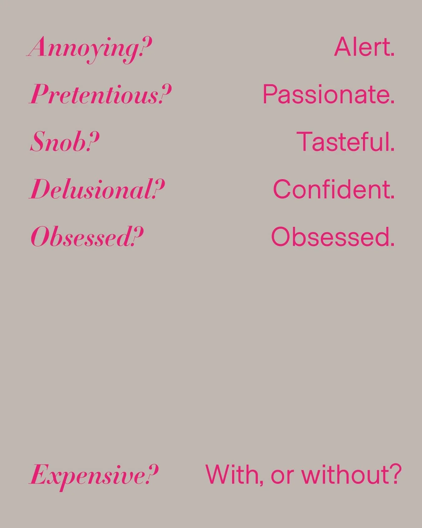 We like to describe ourselves as &ldquo;just what you need.&rdquo; 

#leaguespdx #branding #matterinthevoid