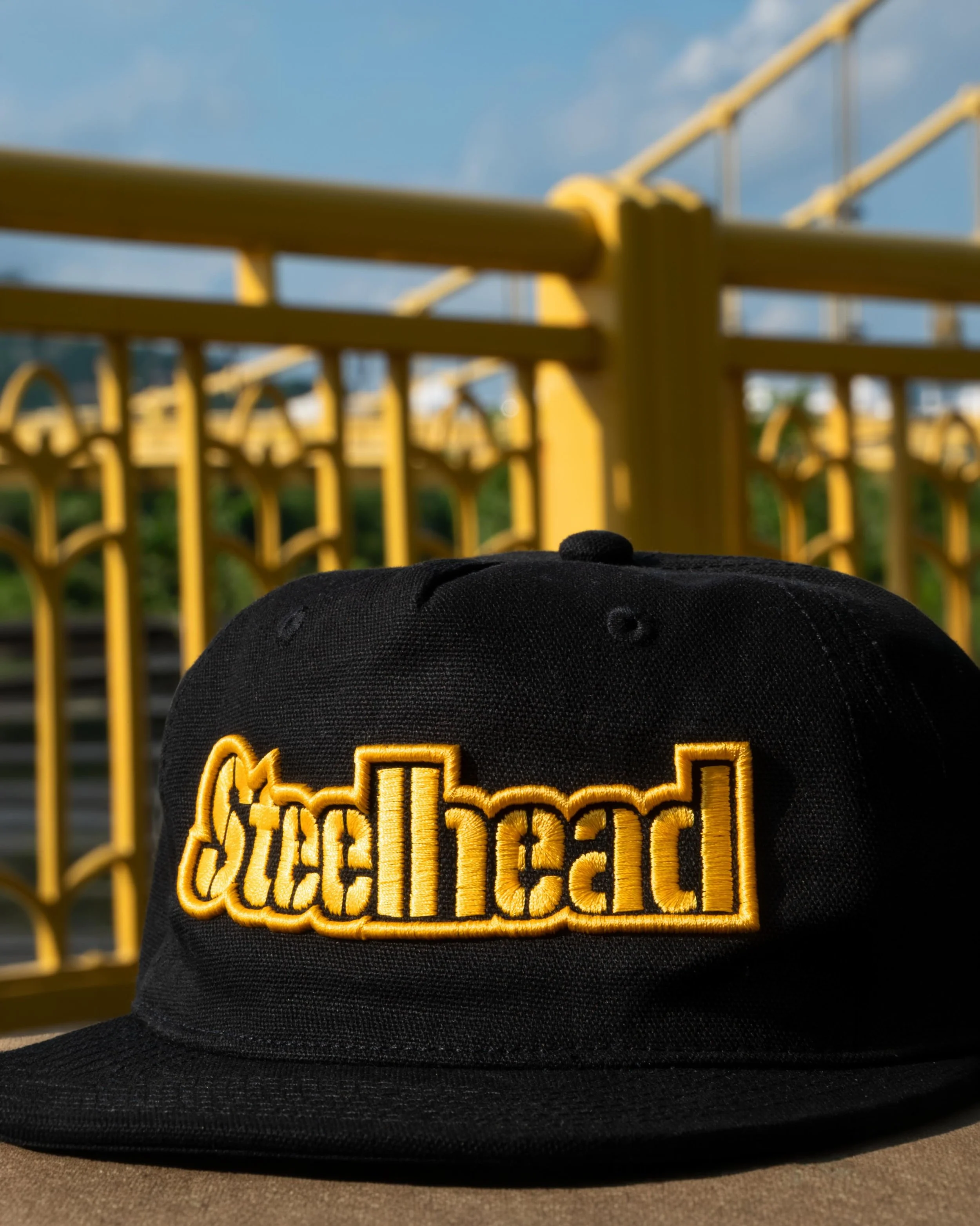 If you&rsquo;re a fan of #pittsburgh football and Great Lakes #steelhead, comment &ldquo;need&rdquo; or tag a few friends that may be interested in this #prototype. If there&rsquo;s enough interest, we&rsquo;ll set up a preorder! 

Embroidered and ph