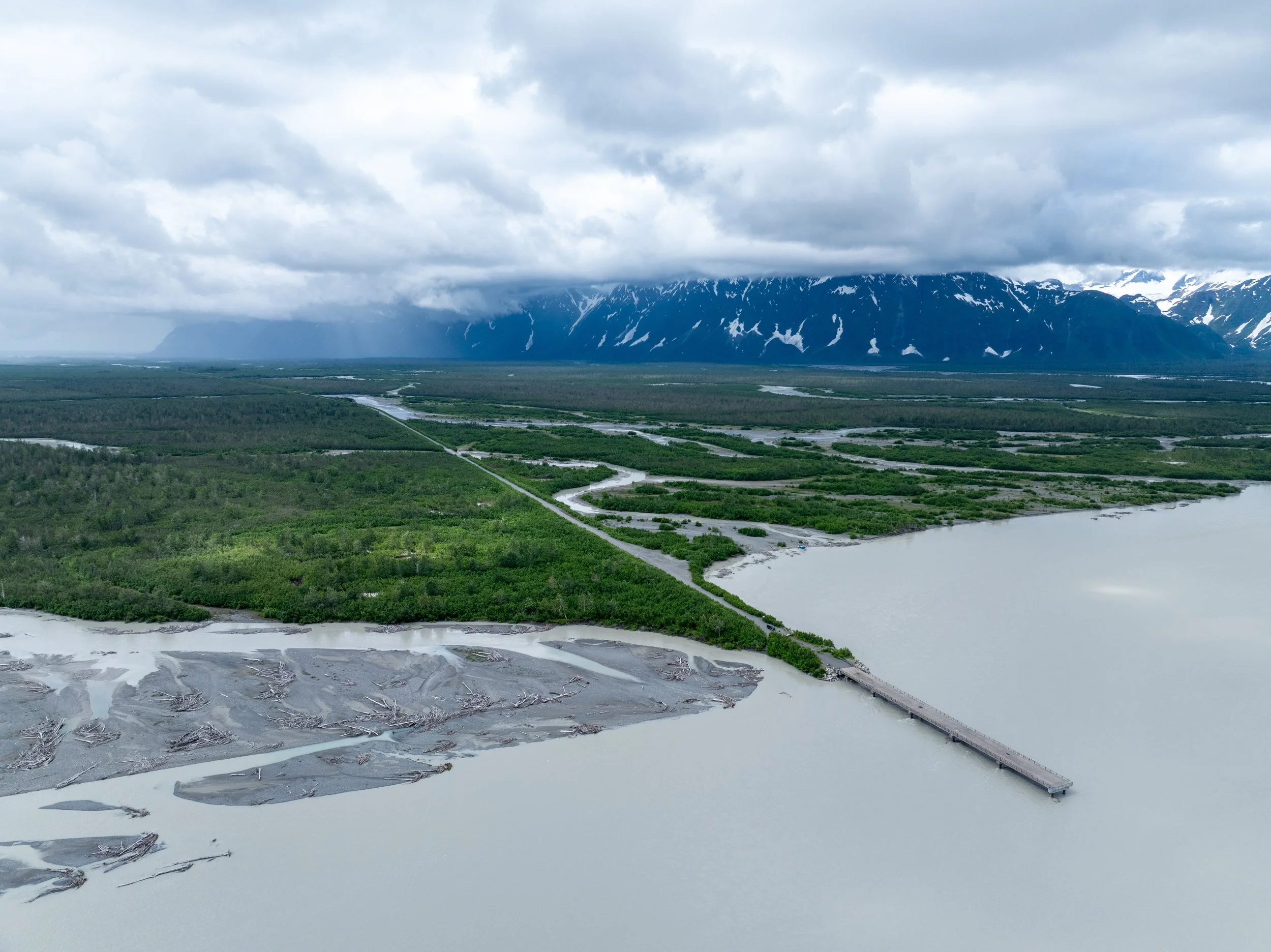 End of the road, Cordova, Alaska