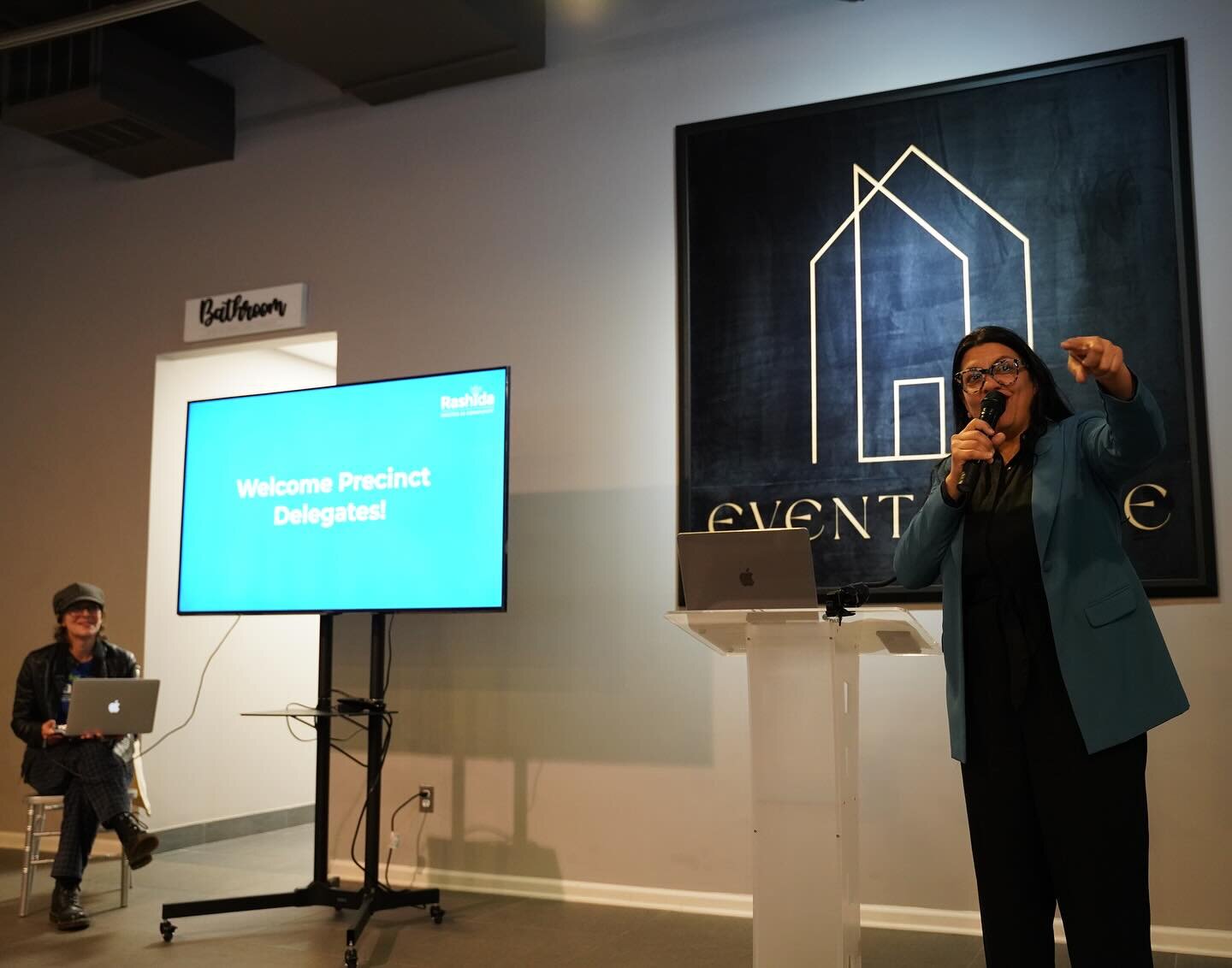 Special thanks to @rashidatlaib and her team for picking us &amp; making &ldquo;The Event House&rdquo; 🏠 your event home. Great event you left the room motivated with your vision. We&rsquo;re excited to see what the future holds. 

This event was se