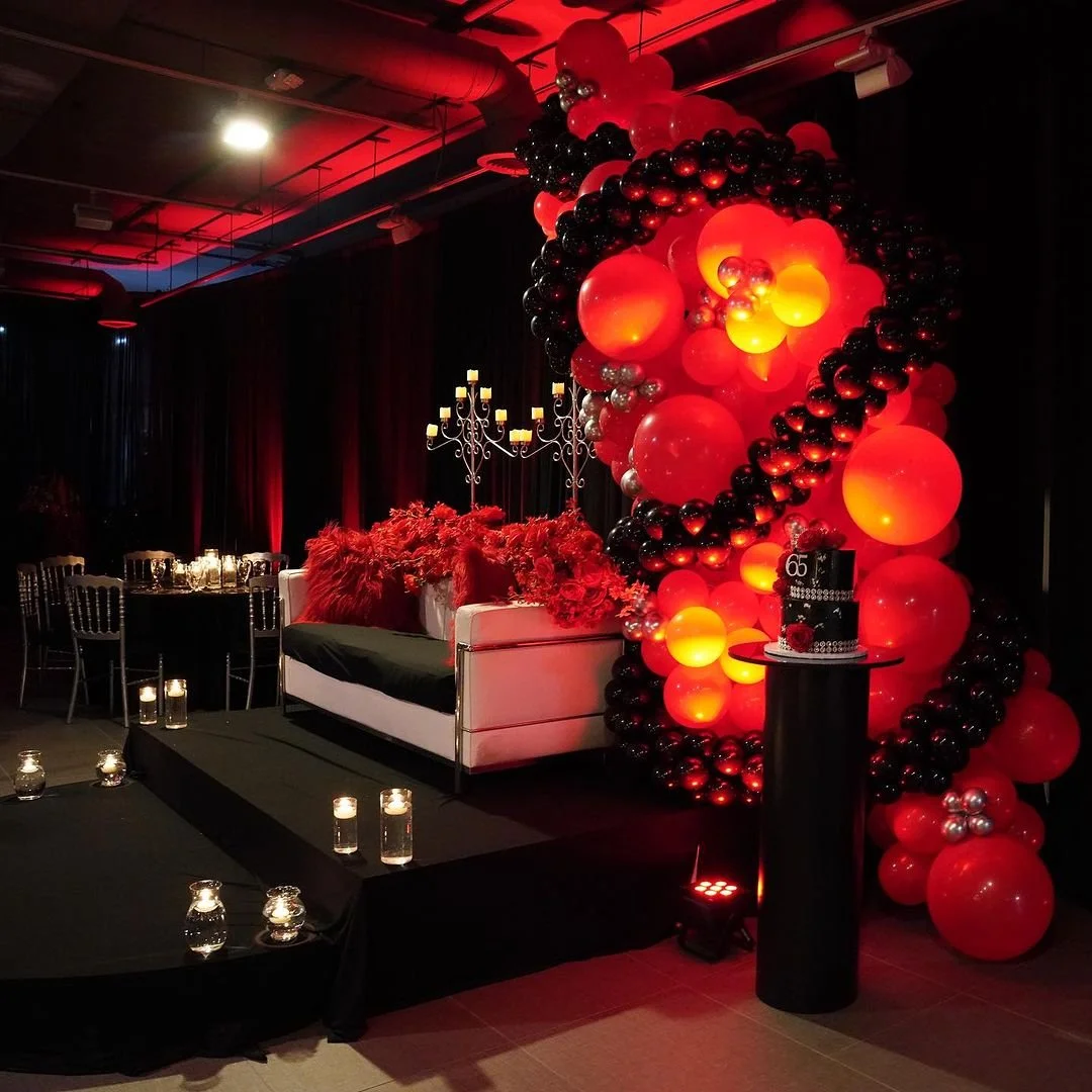 Event setup at The Event House