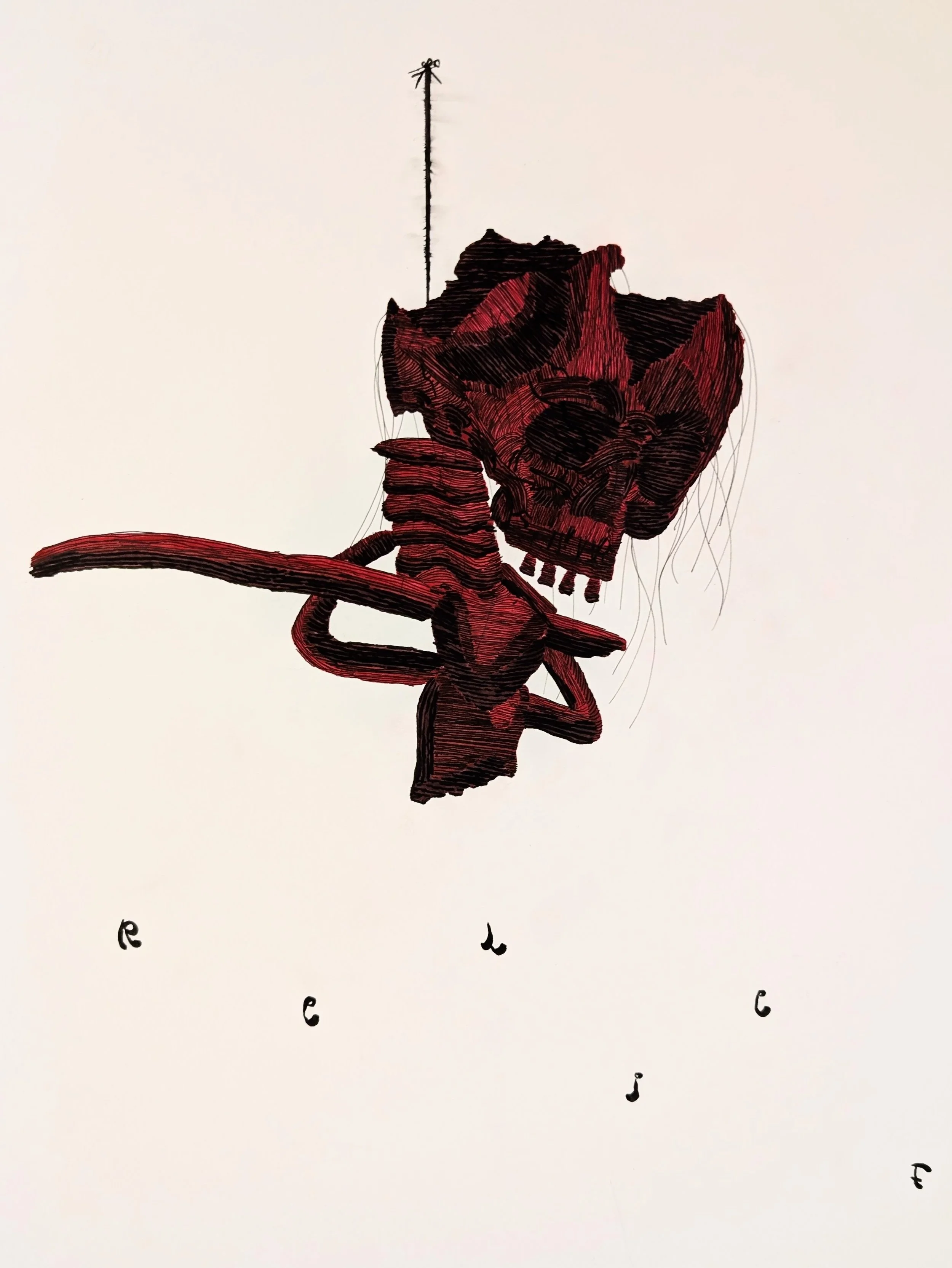 'LEFTOVER' or 'RELIEF' PRINT (PRE-ORDER)