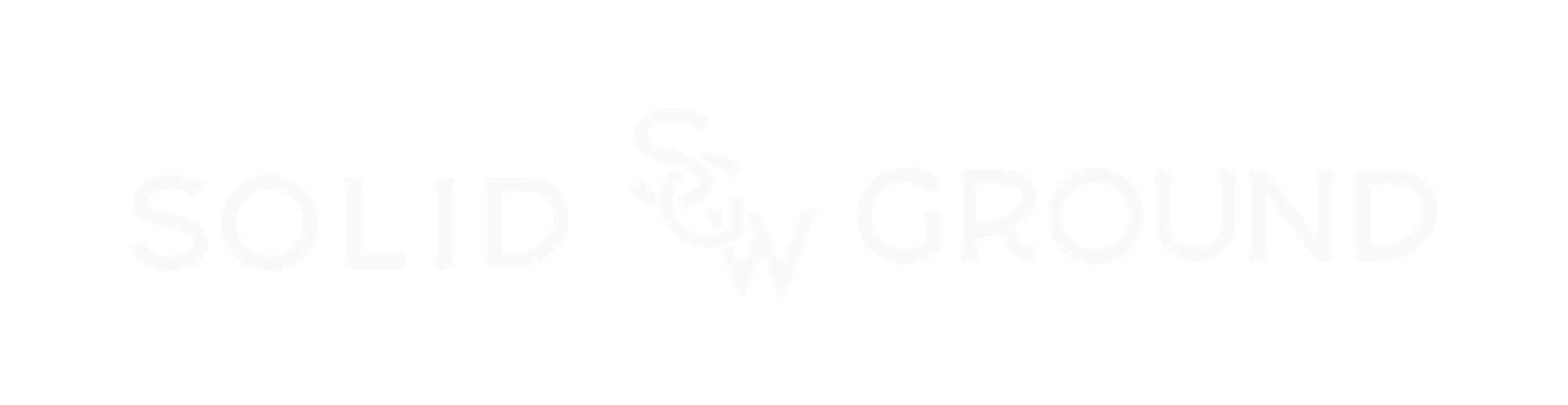 White background with faint text that reads "Solid & Ground."