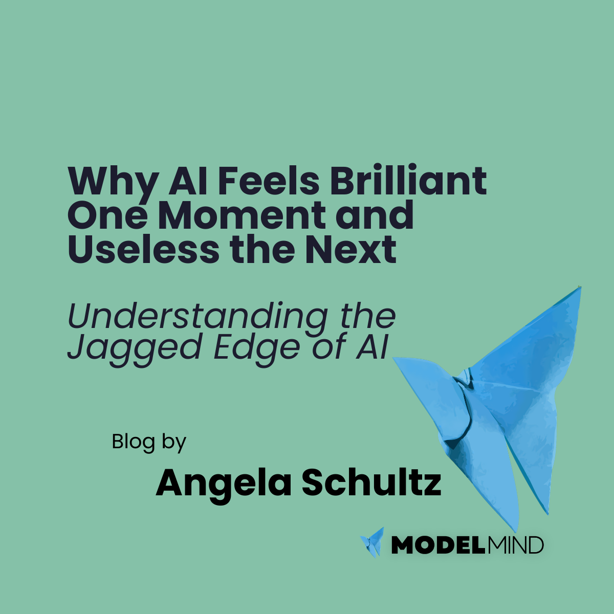       
  
    One moment, AI helps you think at a strategic level by summarizing complex ideas, generating insights, and accelerating work that used to take hours.&nbsp; The next moment, it stumbles over something simple, like counting, formatting, o