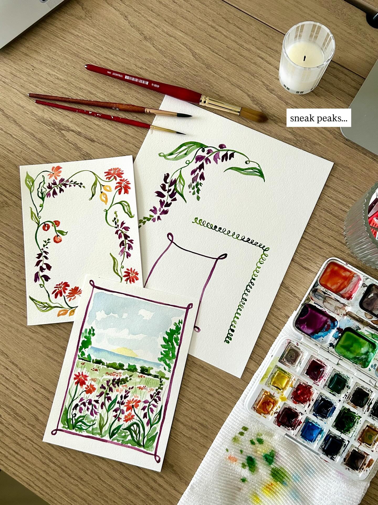 project reveals coming soon!!! 👀

#sneakpeak #artist #watercolor #weddingstationery