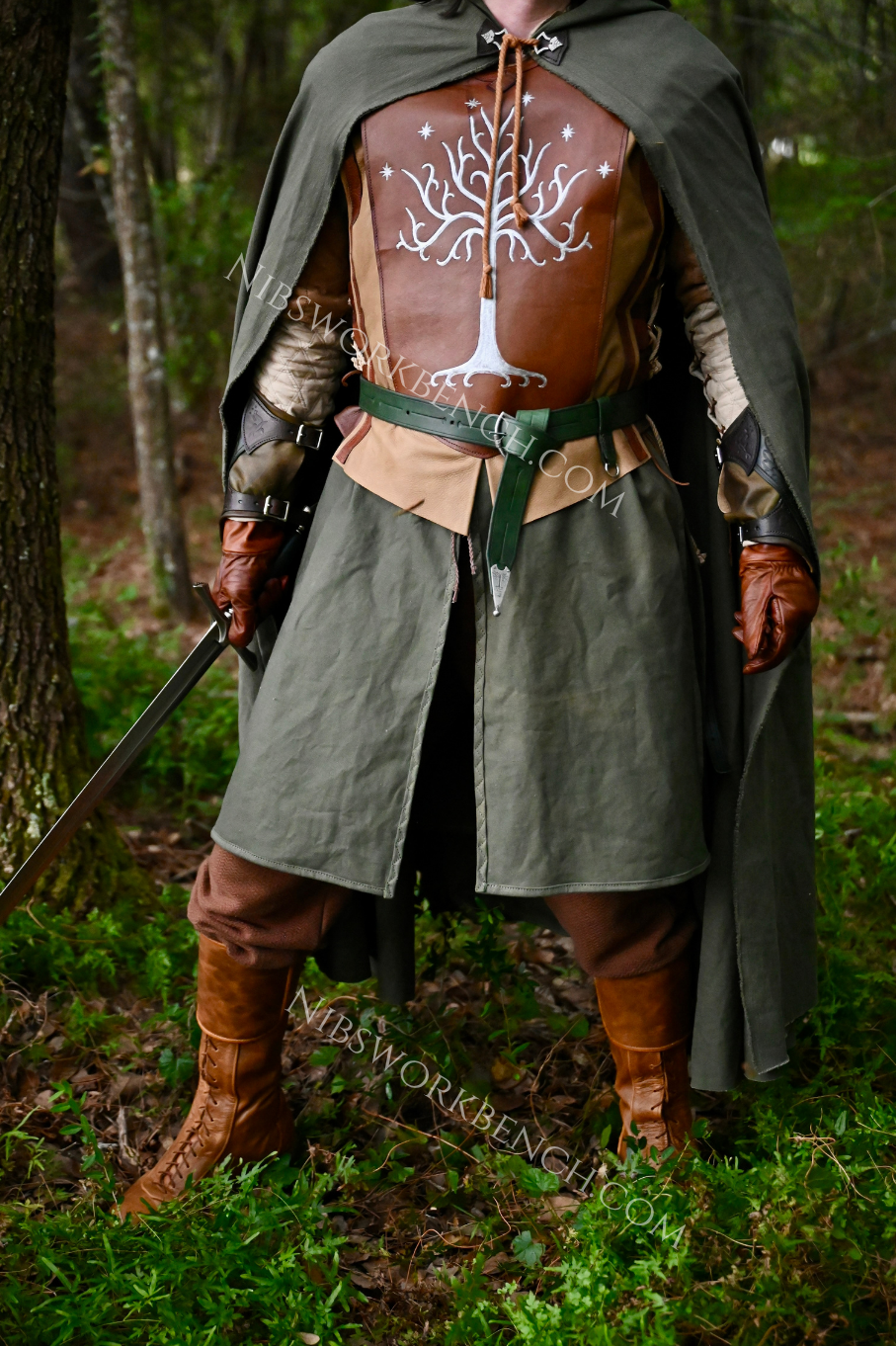 Southern Ranger's Cuirass, Tunic, and Shirt