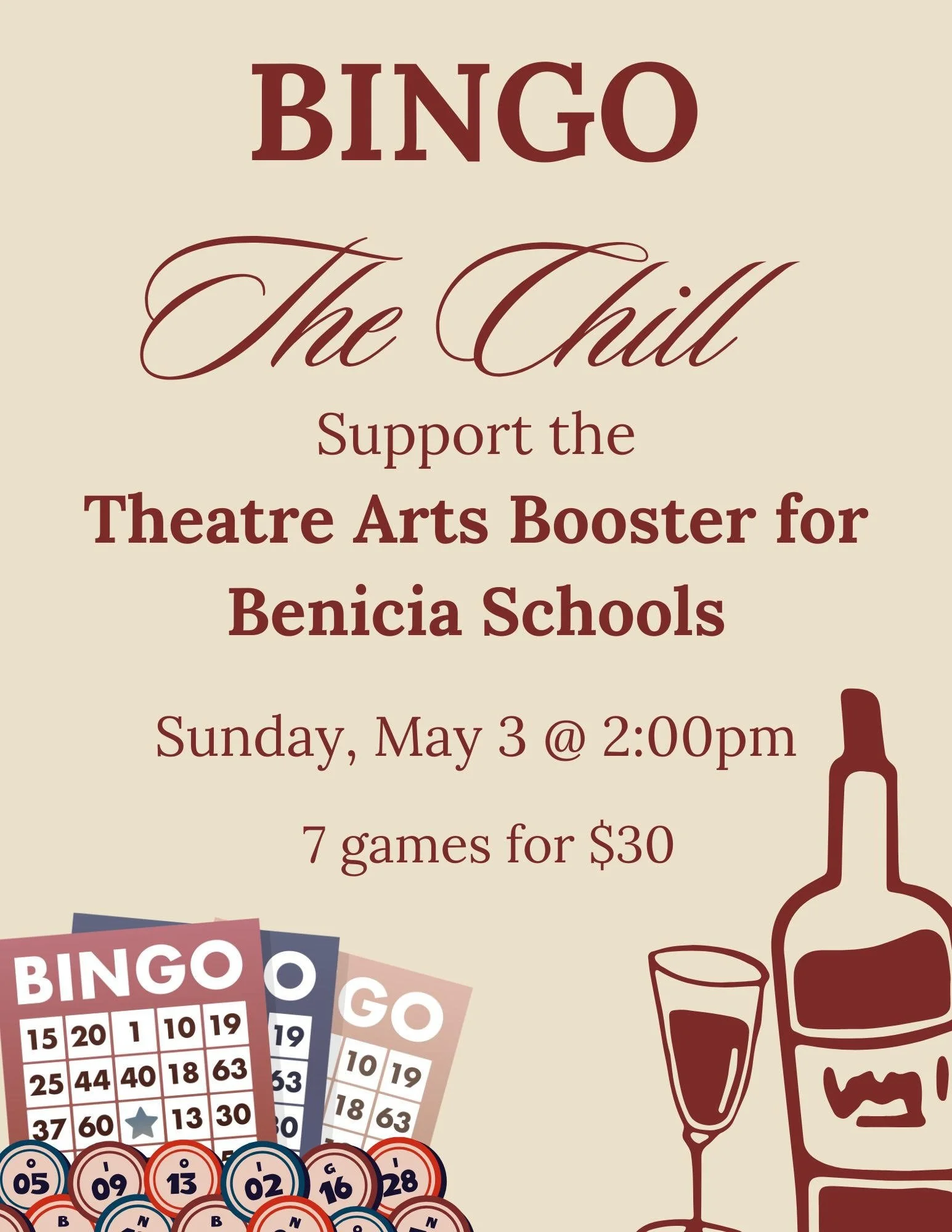 BINGO at the The Chill