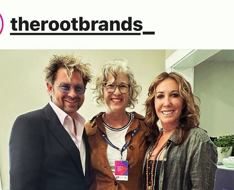 Cyndi got to meet and briefly chat with the Root brand founders, Dr. Rahm and Clayton Thomas at the SXSW event at @gritdailylive.  Since Cyndi uses Root products and suggests them in some of her integrative nutrition for mental health protocols, she 