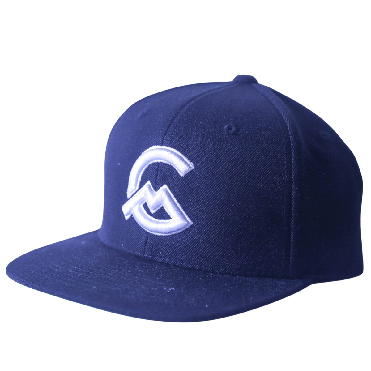CM SnapBack Hat: Black / White Logo