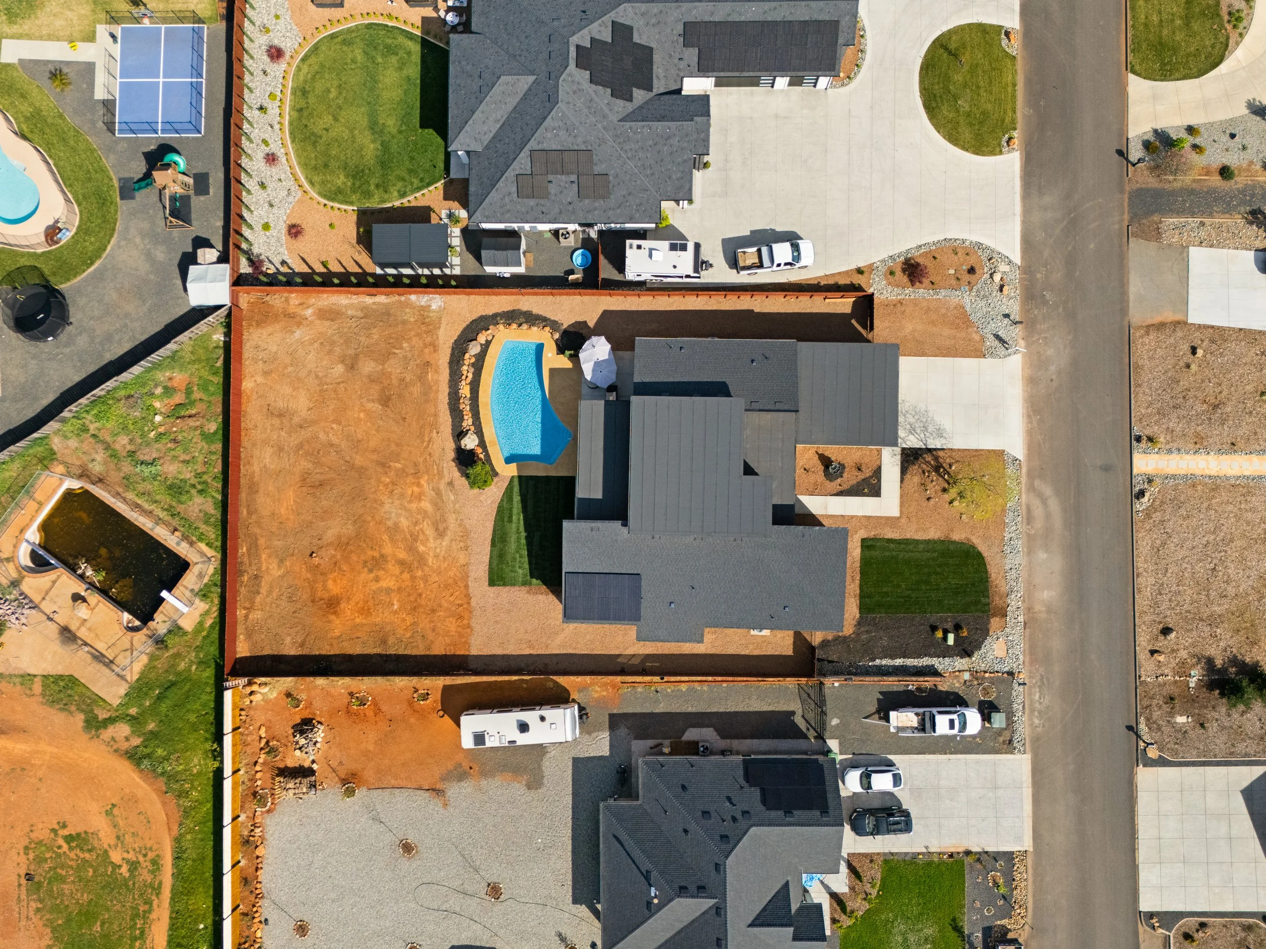 5093 Malibu Drive, Paradise, CA Aerial Image  