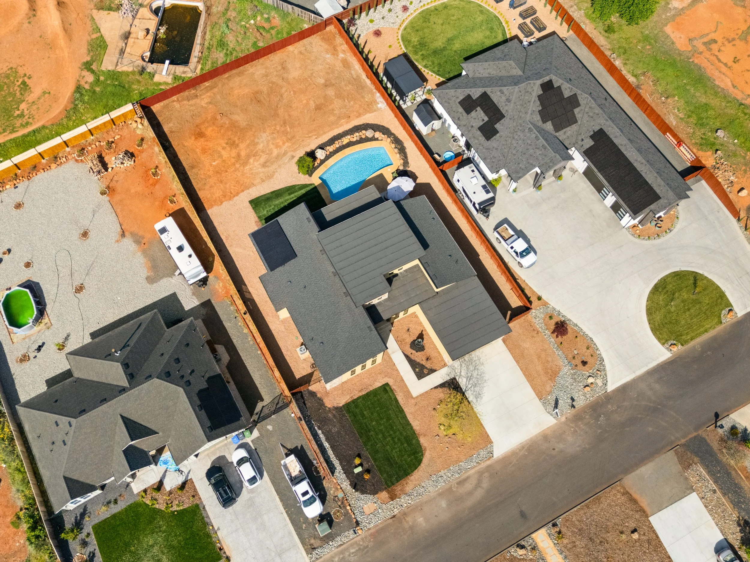5093 Malibu Drive, Paradise, CA Aerial Image  