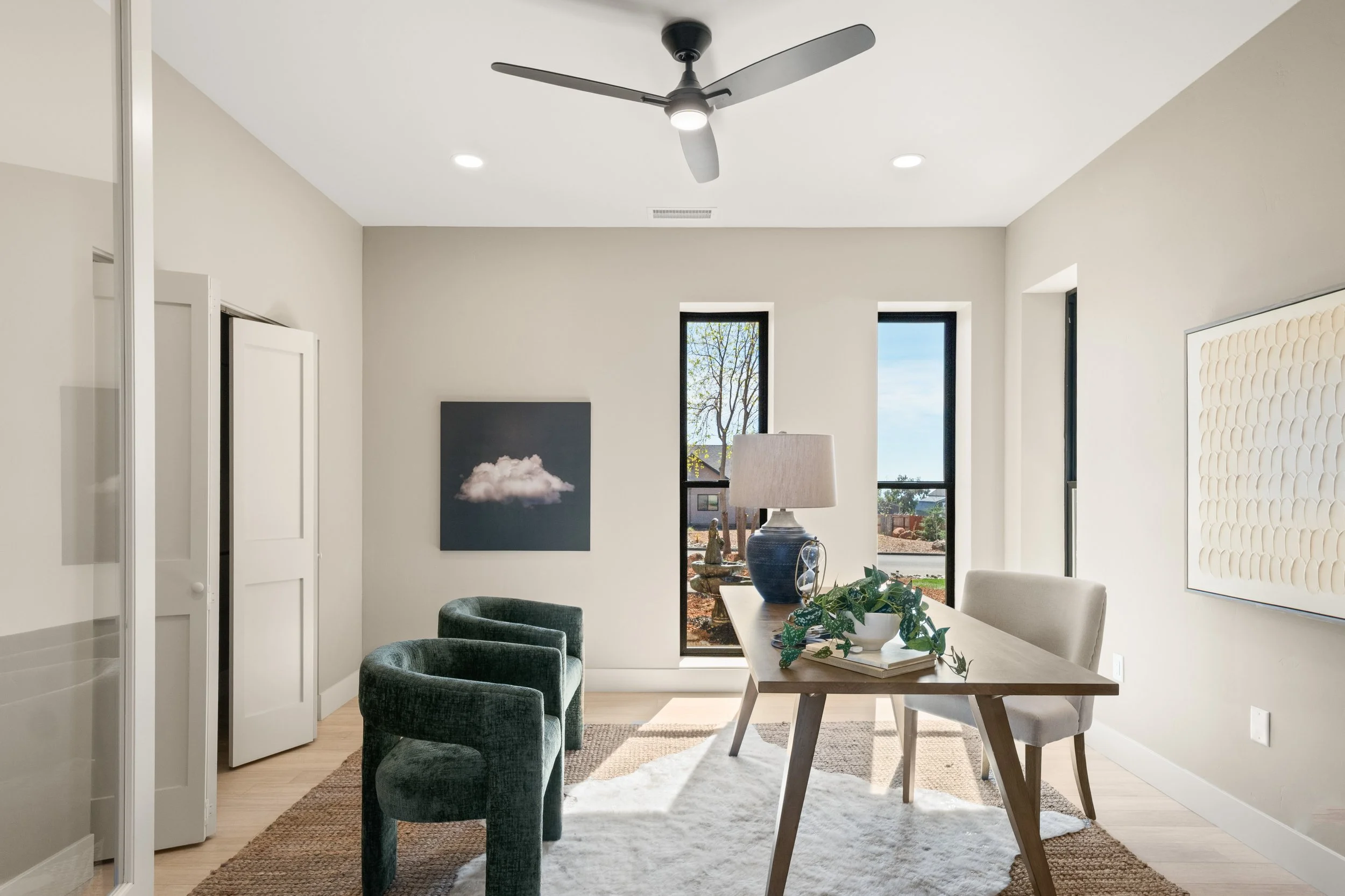 5093 Malibu Drive, Paradise, CA 4th bedroom/Office (Can be enclosed for private 4th bedroom option)
