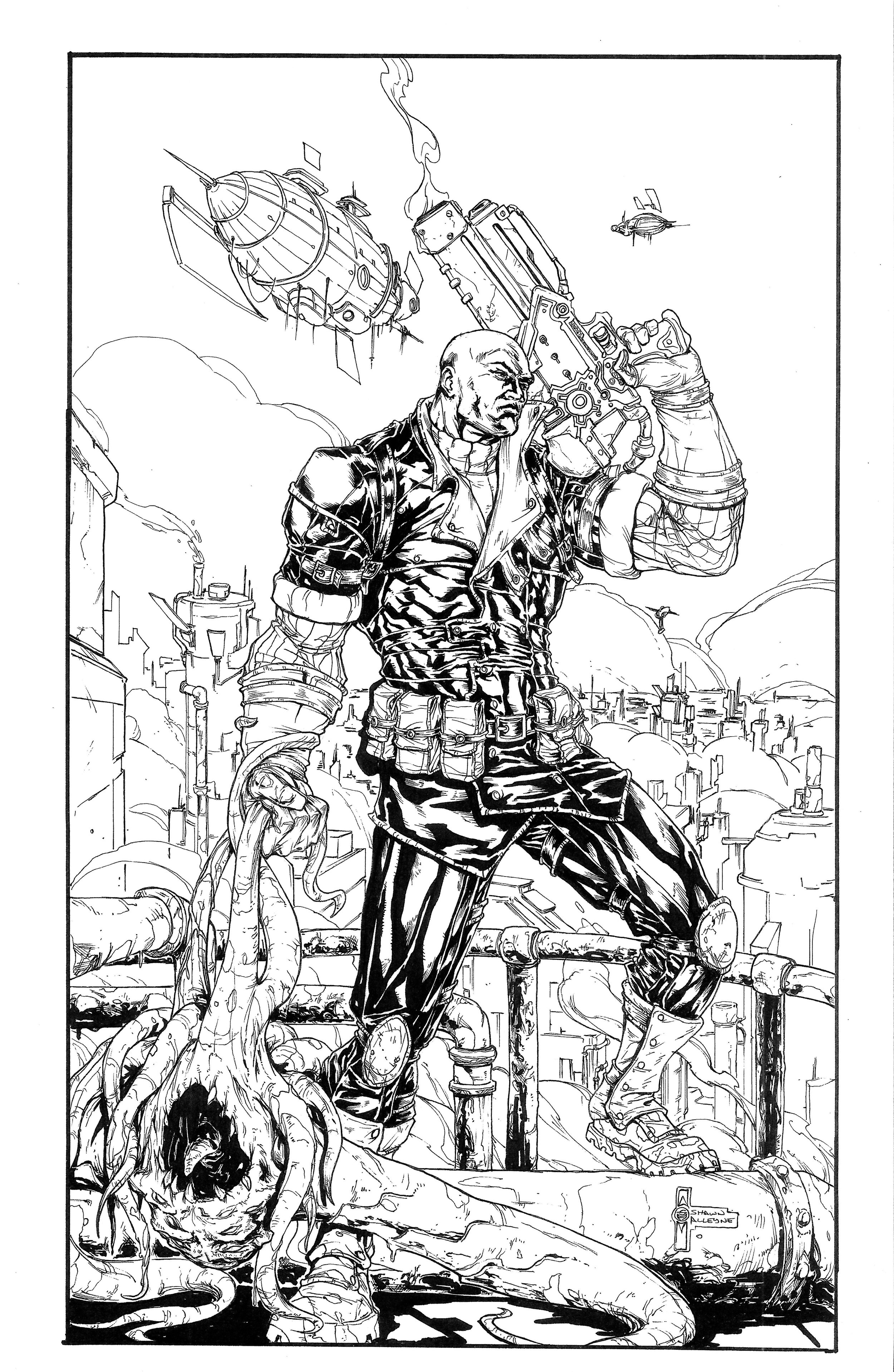 Gideon - The Hunter B/W