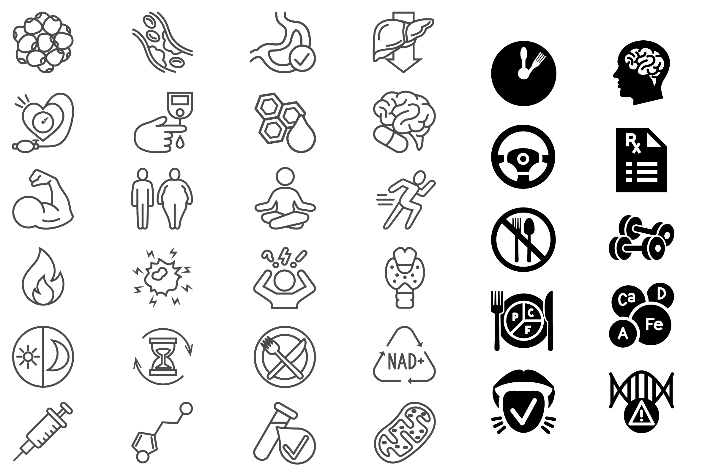 Genetics Report Icon Library