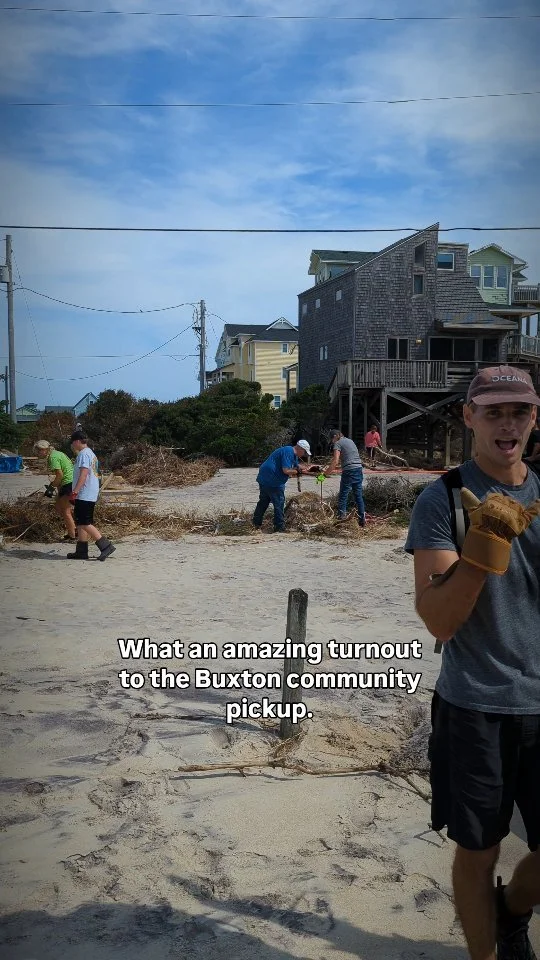 Community. Visitors. Friends. Family. All united for Buxton π Thank you Buxton Civic Association & every helping hand today — the beach is brighter because of you. βοΈπ
#OBXStrong #BuxtonCleanup #CommunityPride
@capehatterasnps
