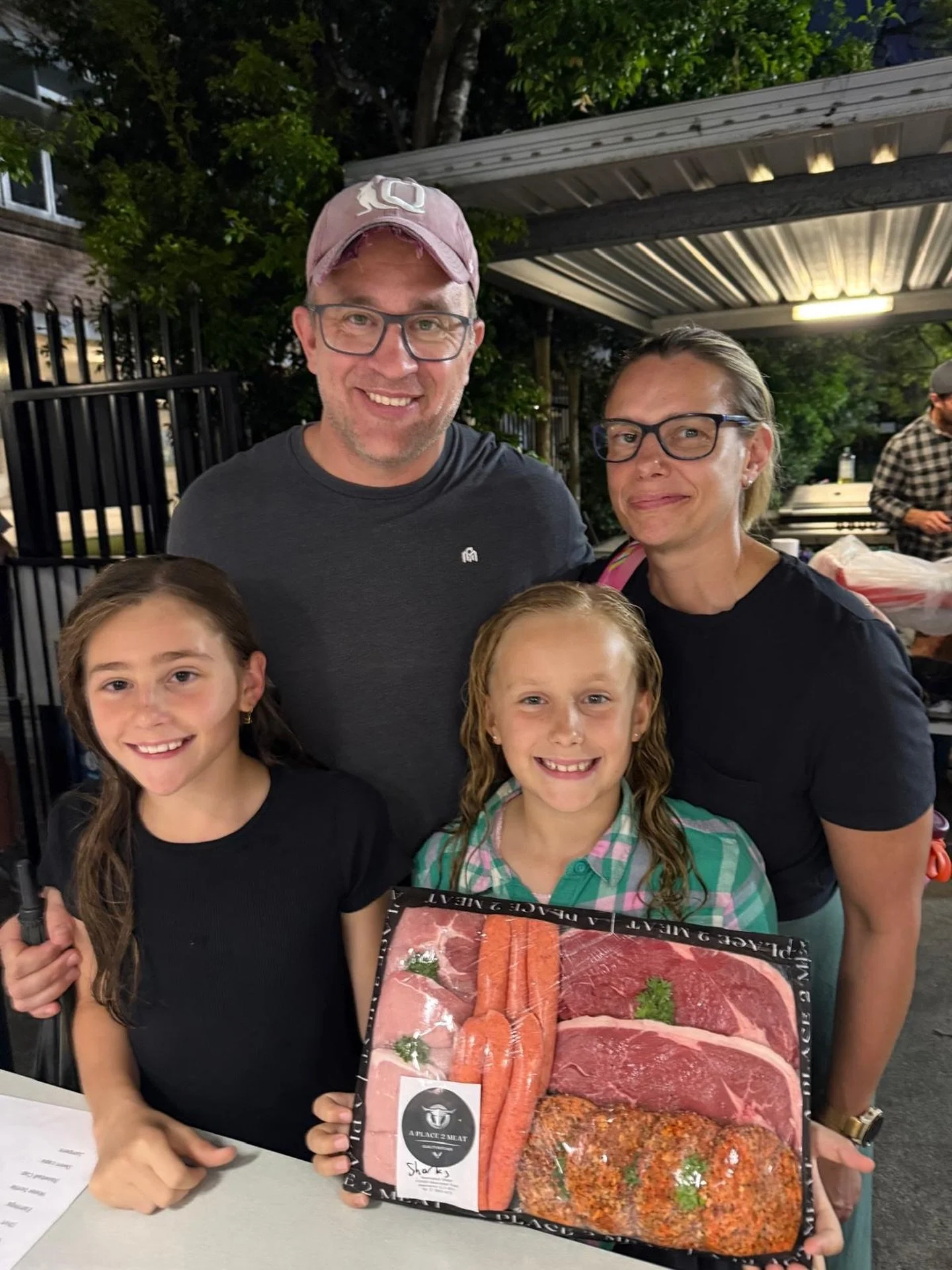 Come for Sharx Swim Club, leave with a meat tray! Each Friday we have a lucky square meat tray giveaway thanks to @aplace2meat. 
🦈 🏊&zwj;♂️ 🥩