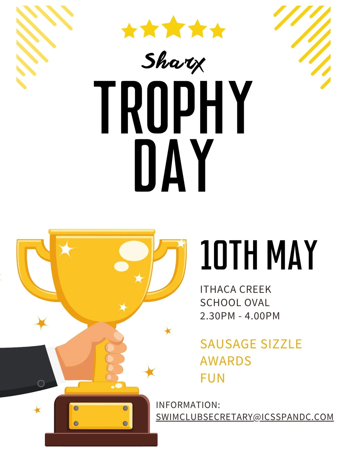 Pop it in the diary! 🏆 🏊&zwj;♂️ 🦈