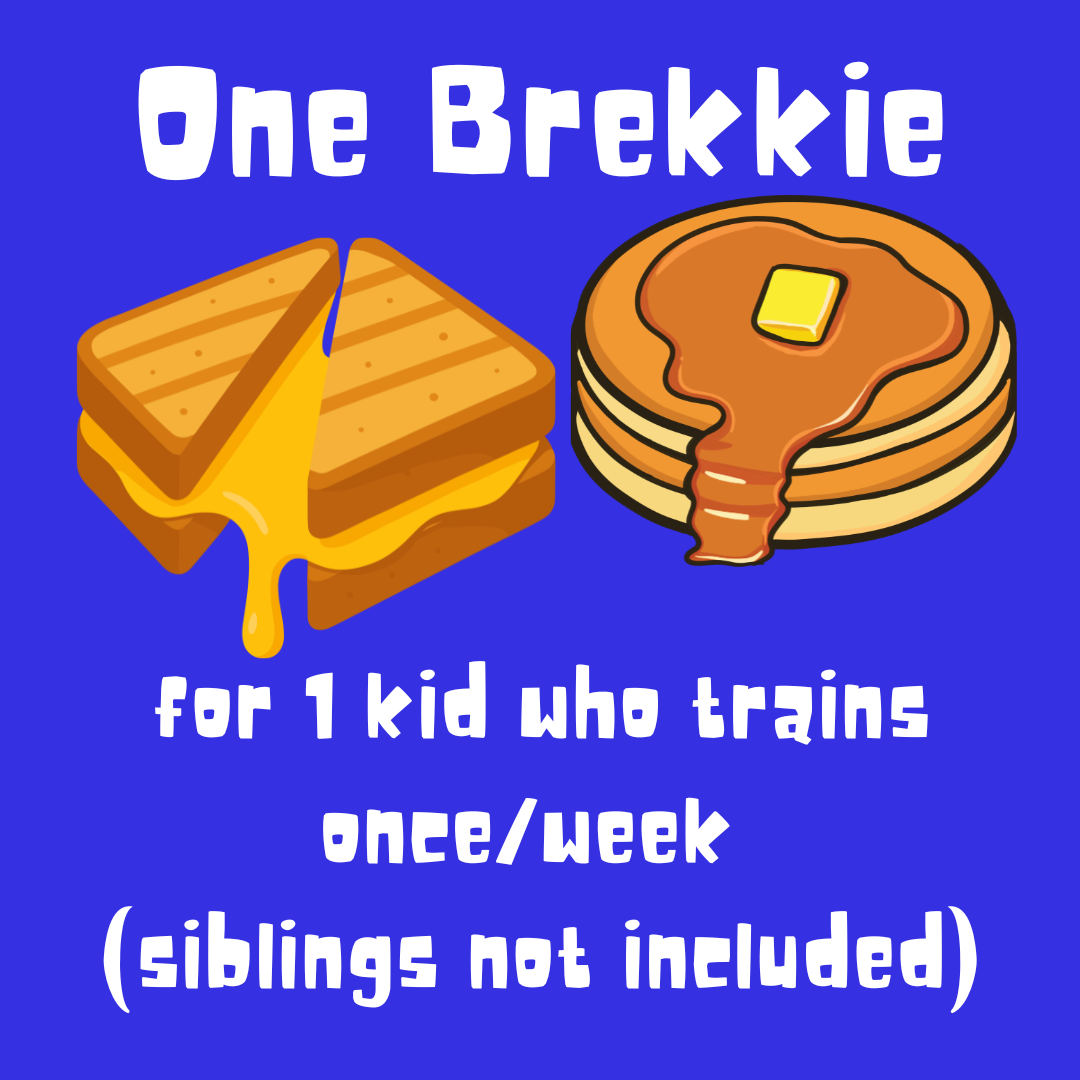 1 Sharx Brekkie per week per swimmer (change quantity for more than one child)