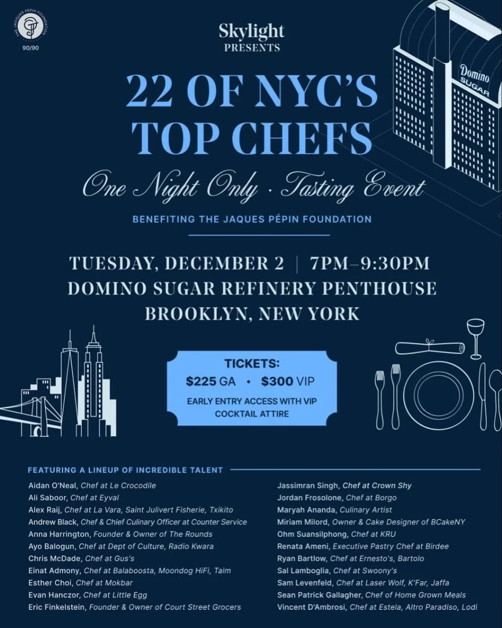 Ayo Balogun Among NYC’s Top Chefs: A Night of Talent, Purpose, and Culinary Excellence