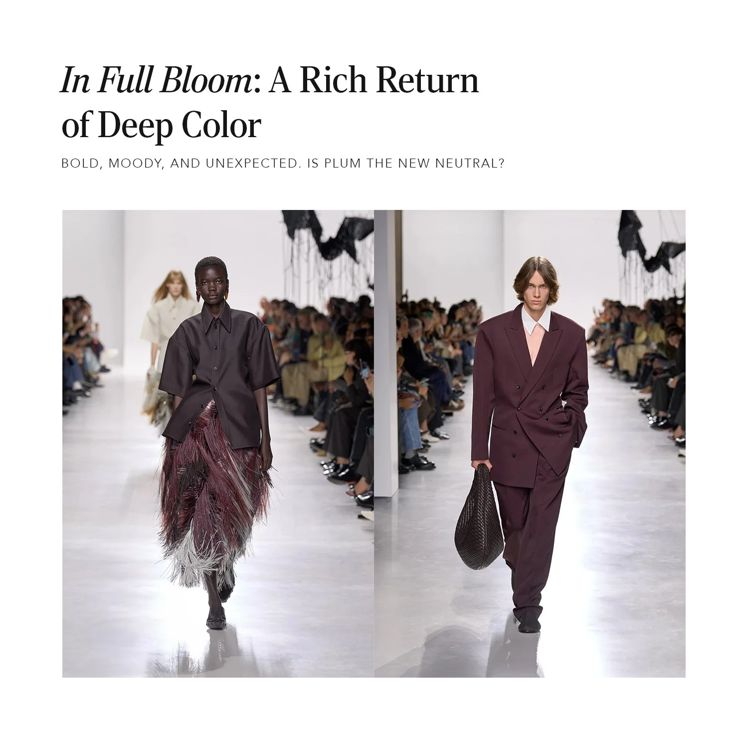 In Full Bloom: A Rich Return of Deep Color