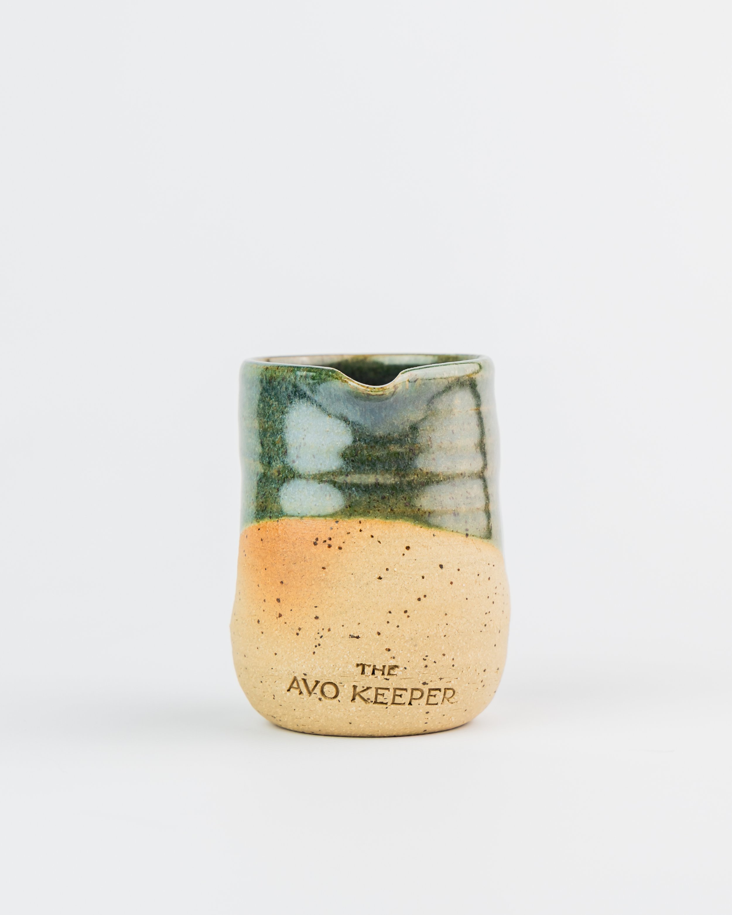 The Avo Keeper vinaigrette jug