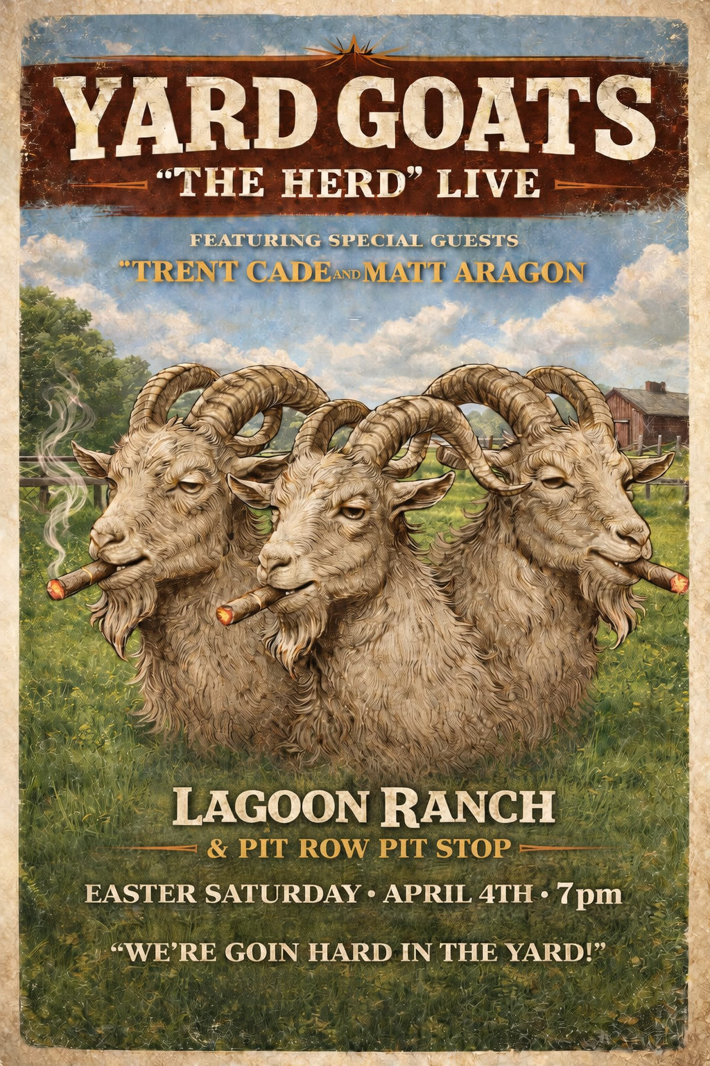 Trent Cade w/ The Yard Goats (Song Swap)