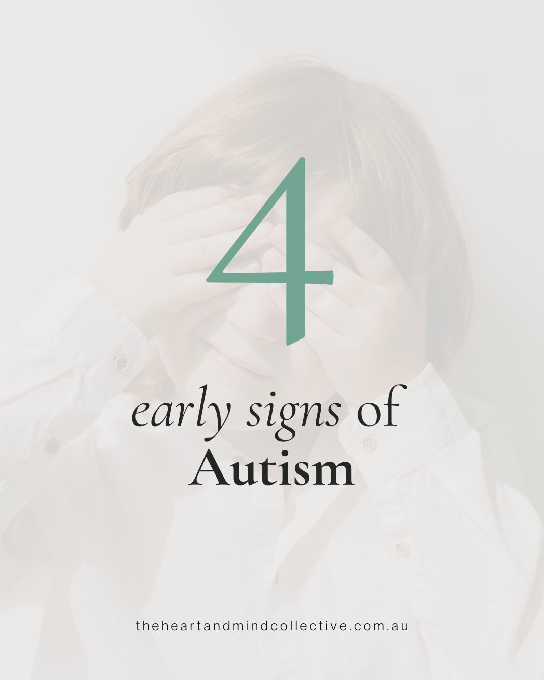 4 Early signs of Autism 