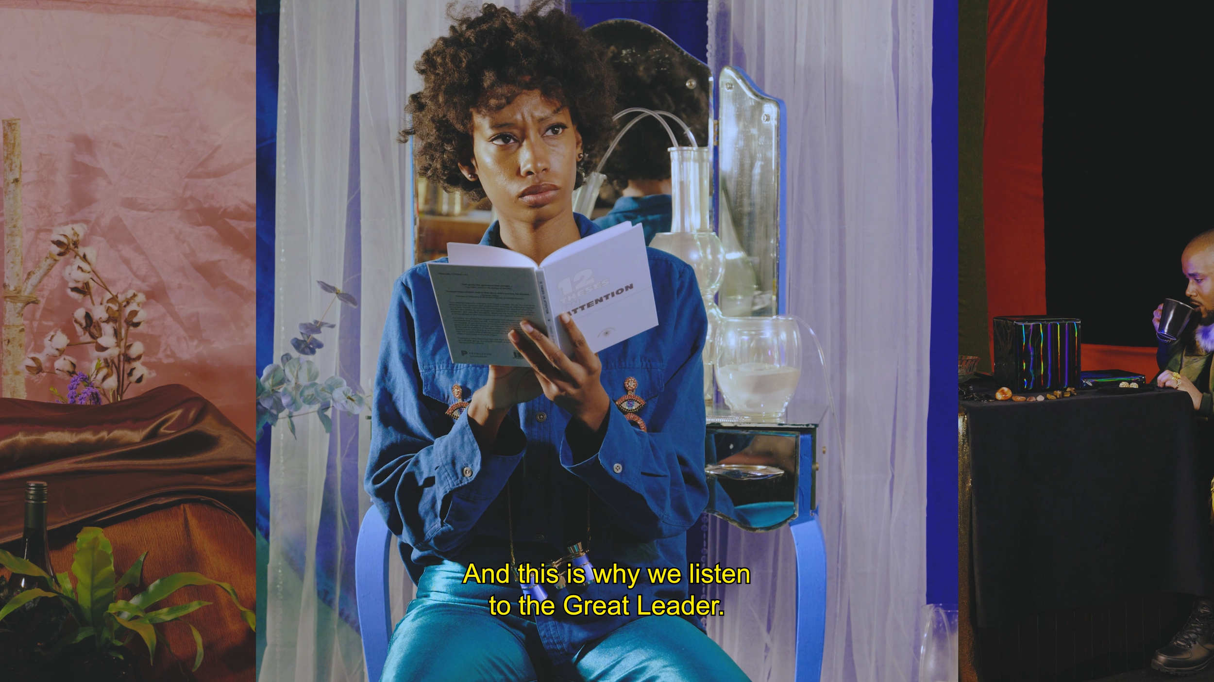  Lex Brown, Carnelian (video still) MIT List Center. April 3 - July 15, 2023. photo credit: Dario Lasagni