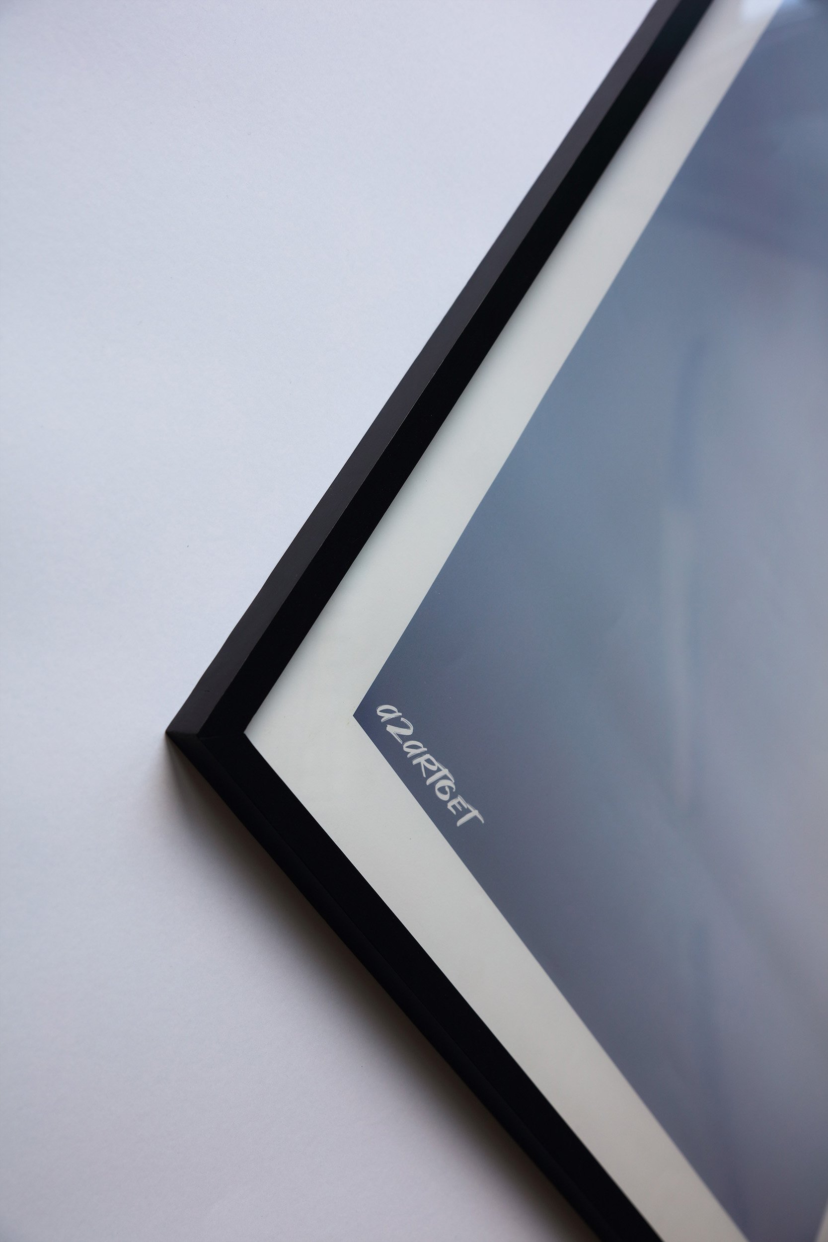 Sample of "Second Touch" art print by Azartget.