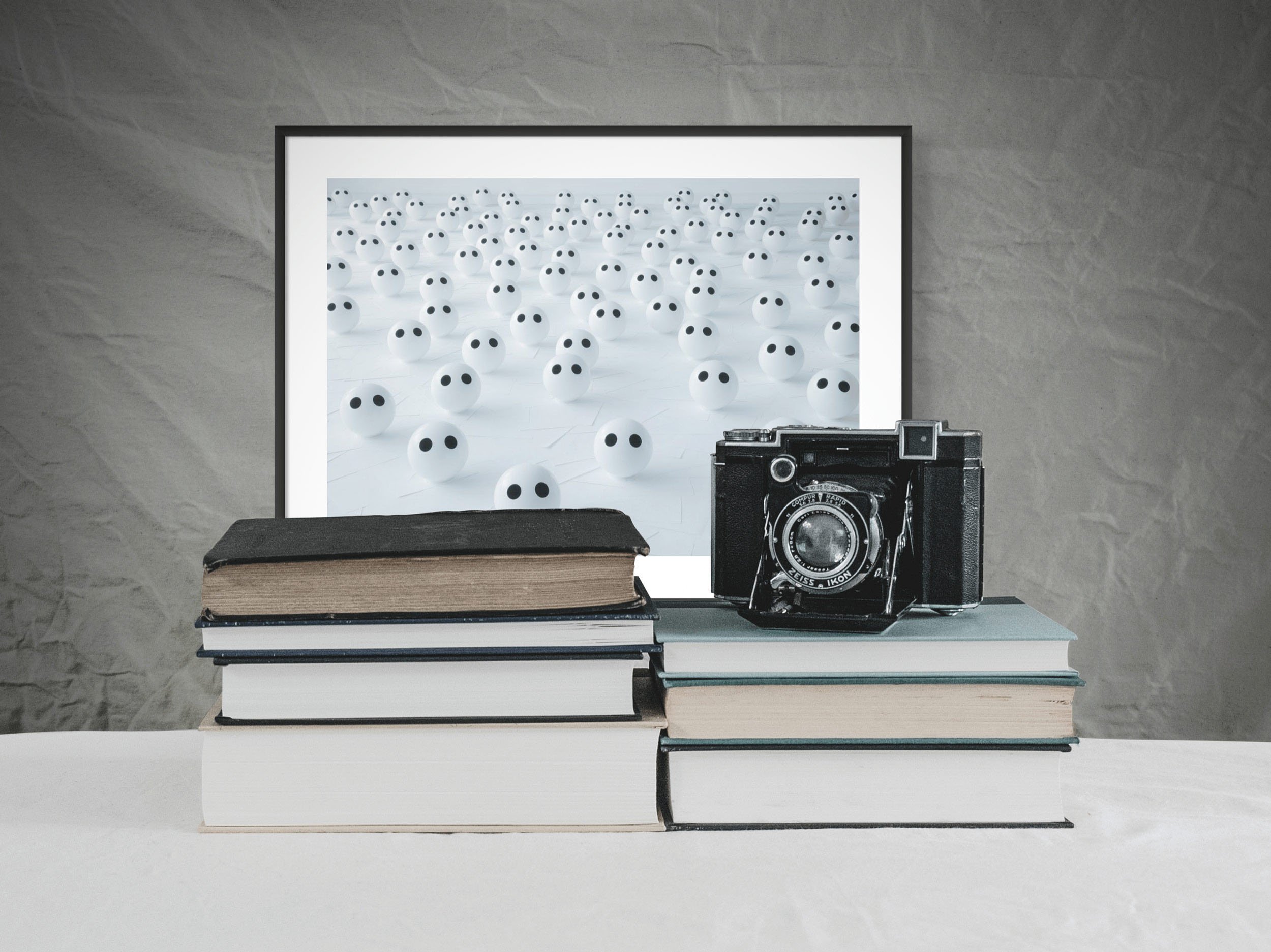 "Under the Clouds" by Azartget displayed in an interior setting.