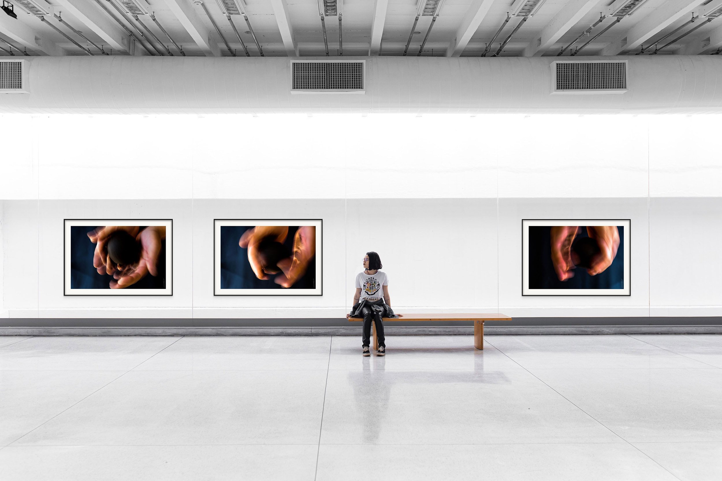 "Grasp of War - Lingering Unknown" by Azartget displayed in an interior setting.