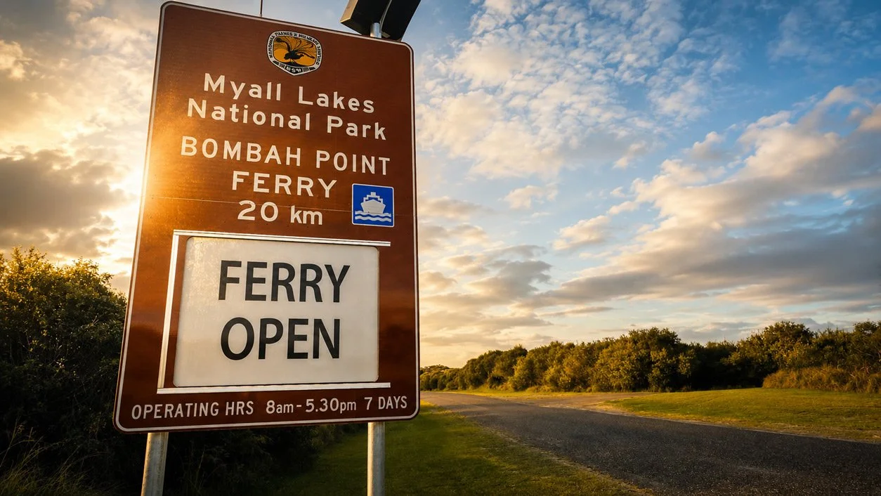 Smart Ferry Advisory Signs