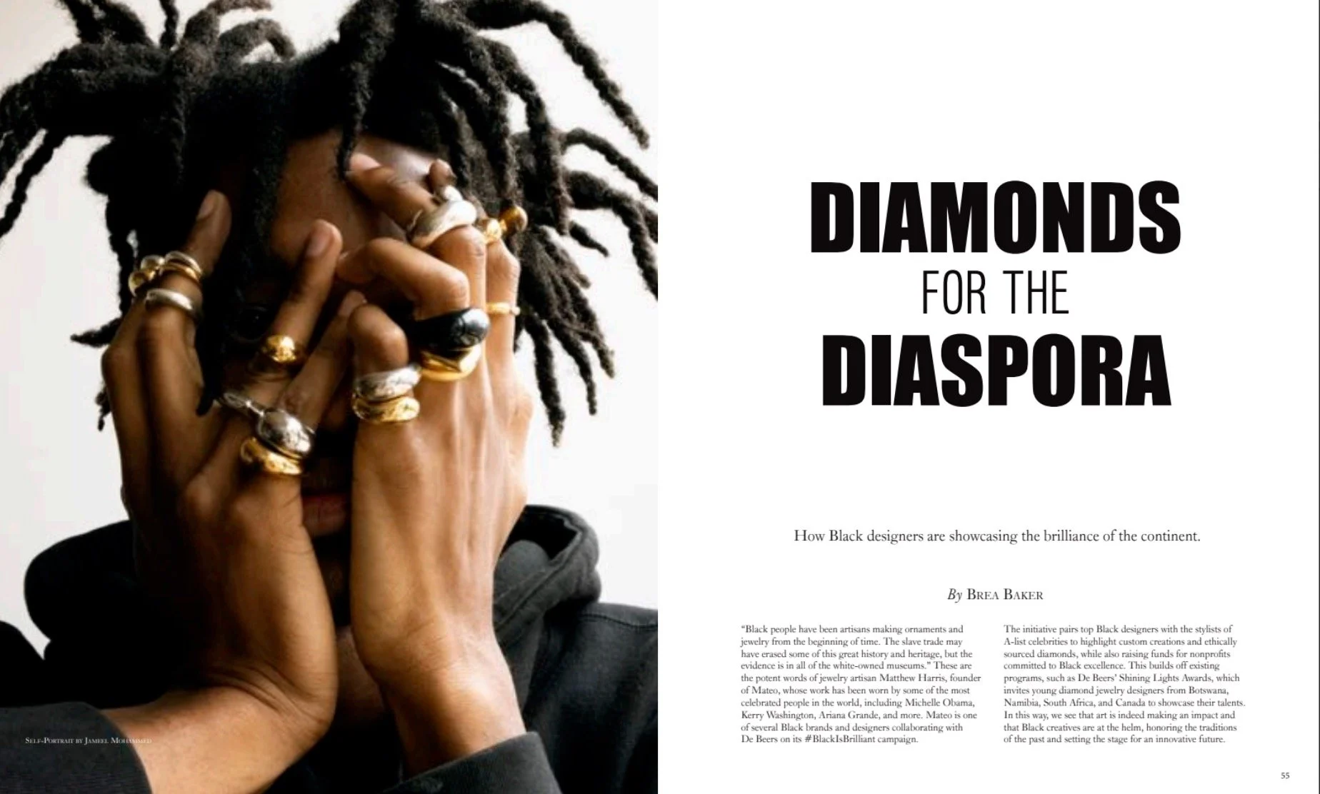 Diamonds for the Diaspora: How Black Designers Are Showcasing The Brilliance of the Continent