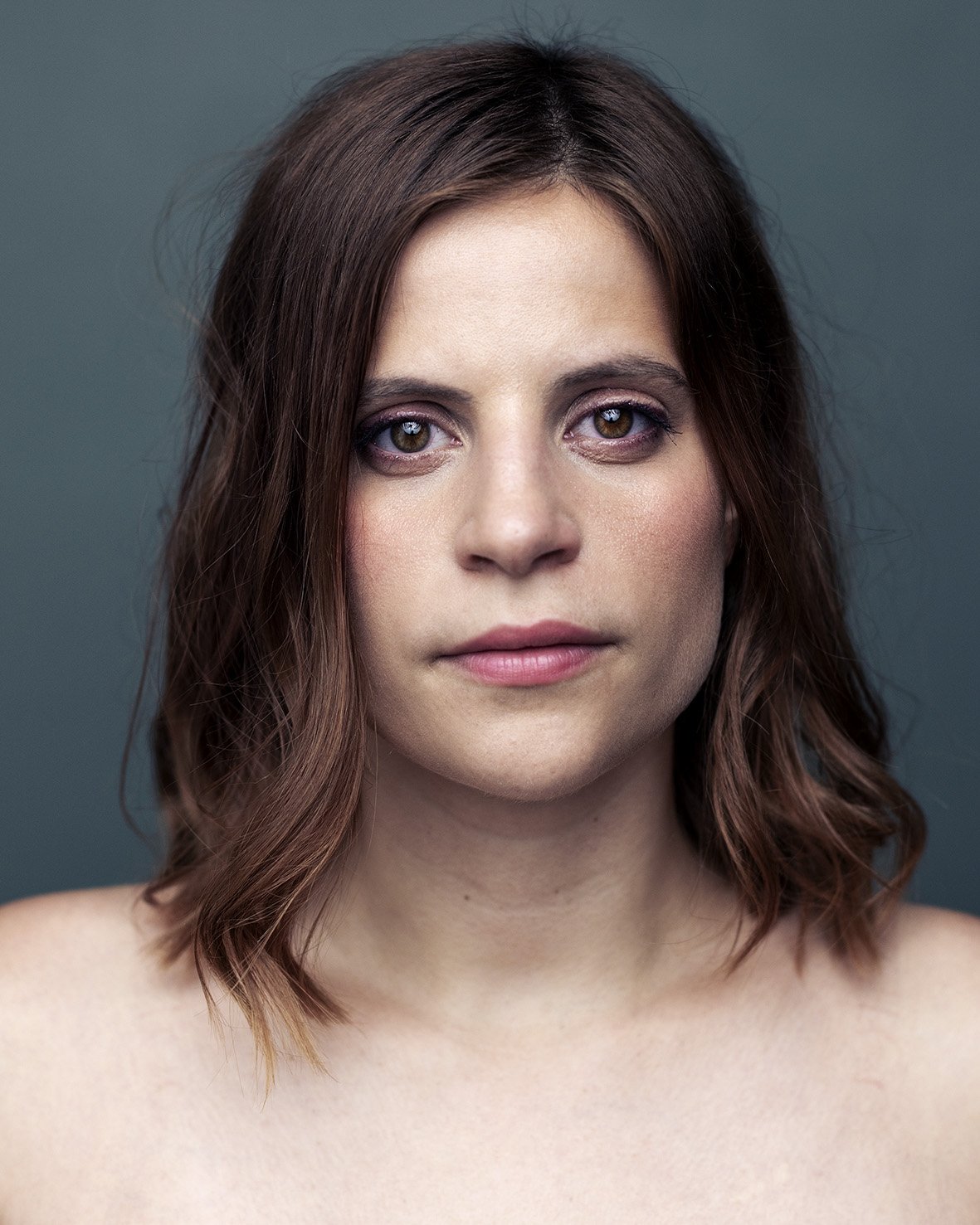 Atteinte d'un cancer du sein. Elle est aujourd'hui en rémission.