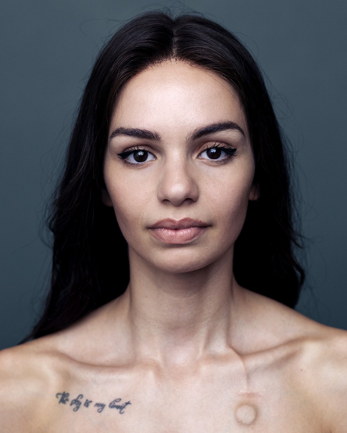 Jasmine. Atteinte d'un cancer du sein. Elle est aujourd'hui en rémission.