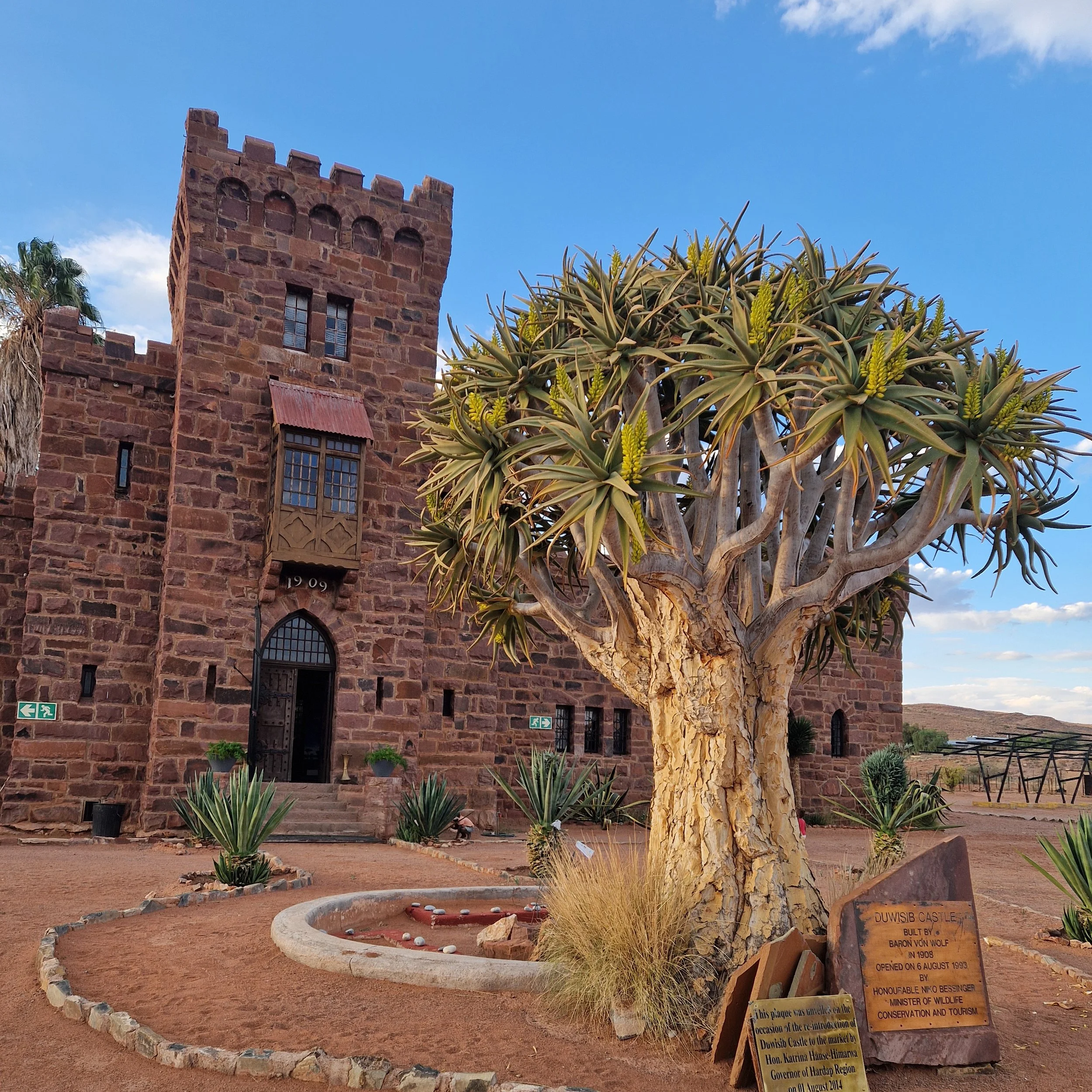 Duwiseb Castle Namibia History