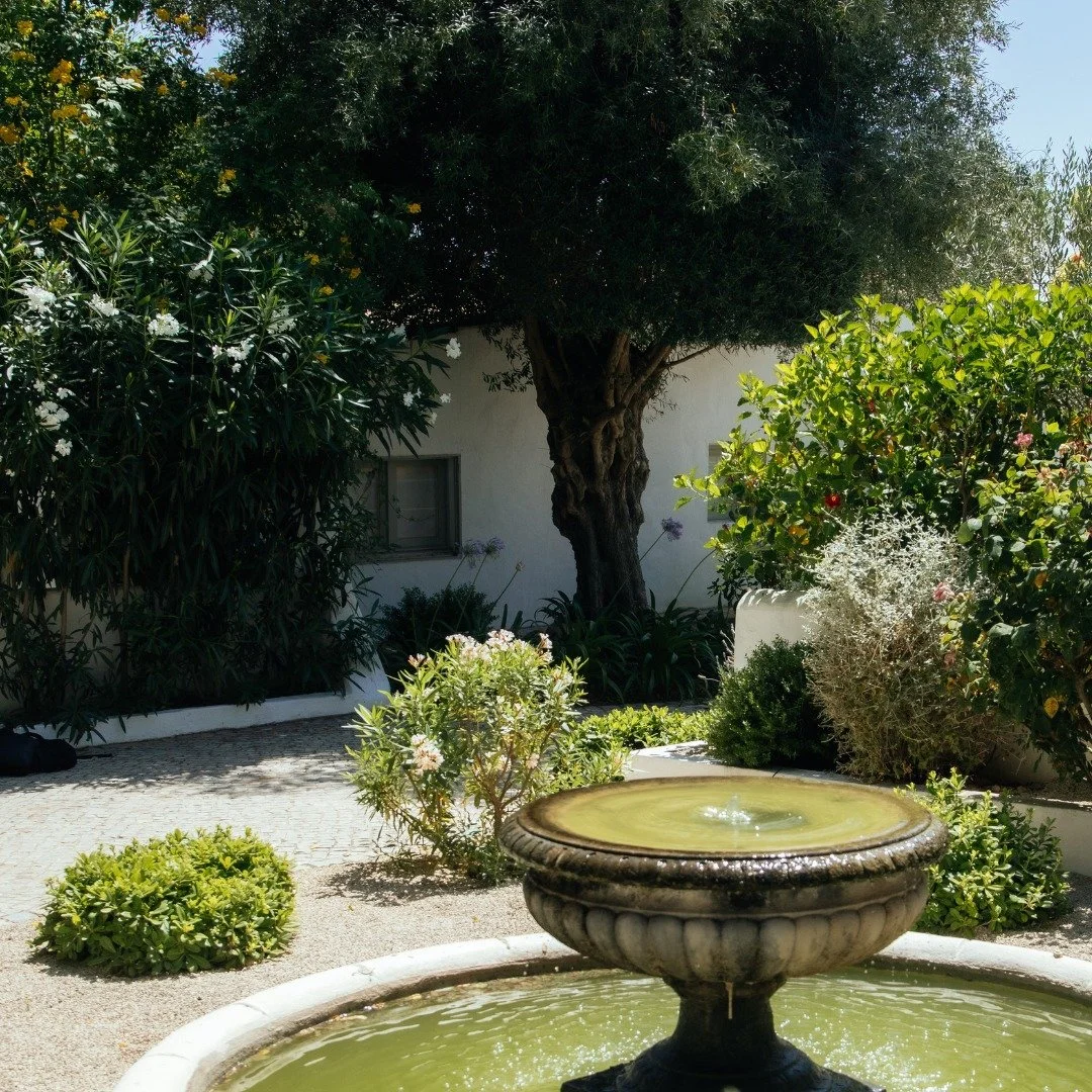 The soothing sound of the fountains creates the soundtrack for slow living @amago.casalenta. 
#portugal #staycationhotel #amago.casalenta #slowliving #gowiththeslow #santabarbaradenexe #portuguesedesign #slowdesign #interiorinspiration #eastalgarve