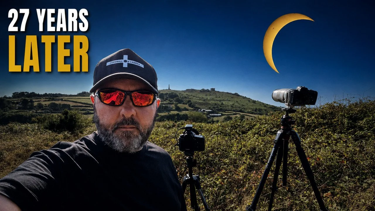 I Avenged 1999: Photographing Cornwall’s 95% Solar Eclipse